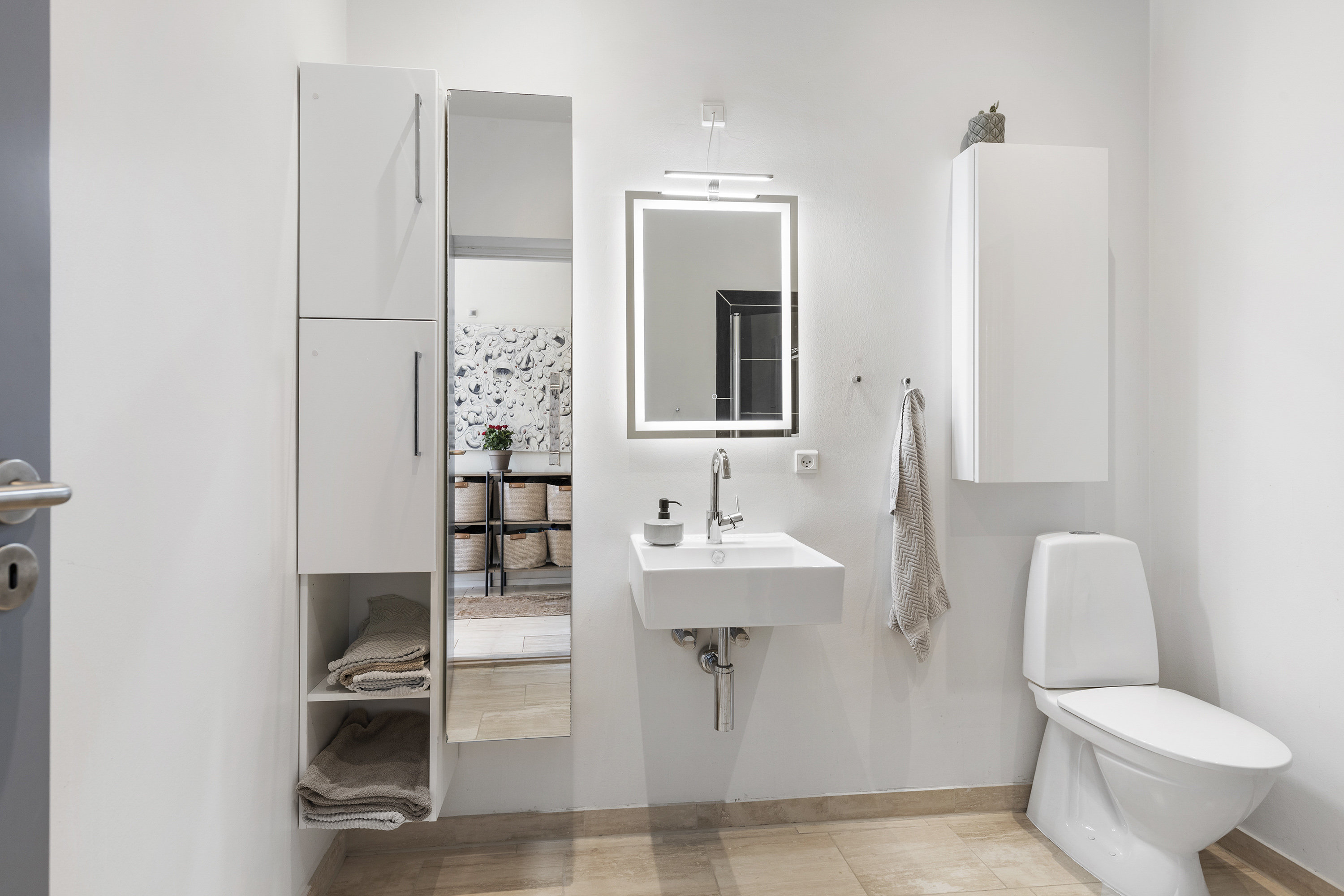 Fremhævet badeværelse billede i fuldskærmstilstand. Billede af Gamborgvej 8, Havbro, 9600 Aars