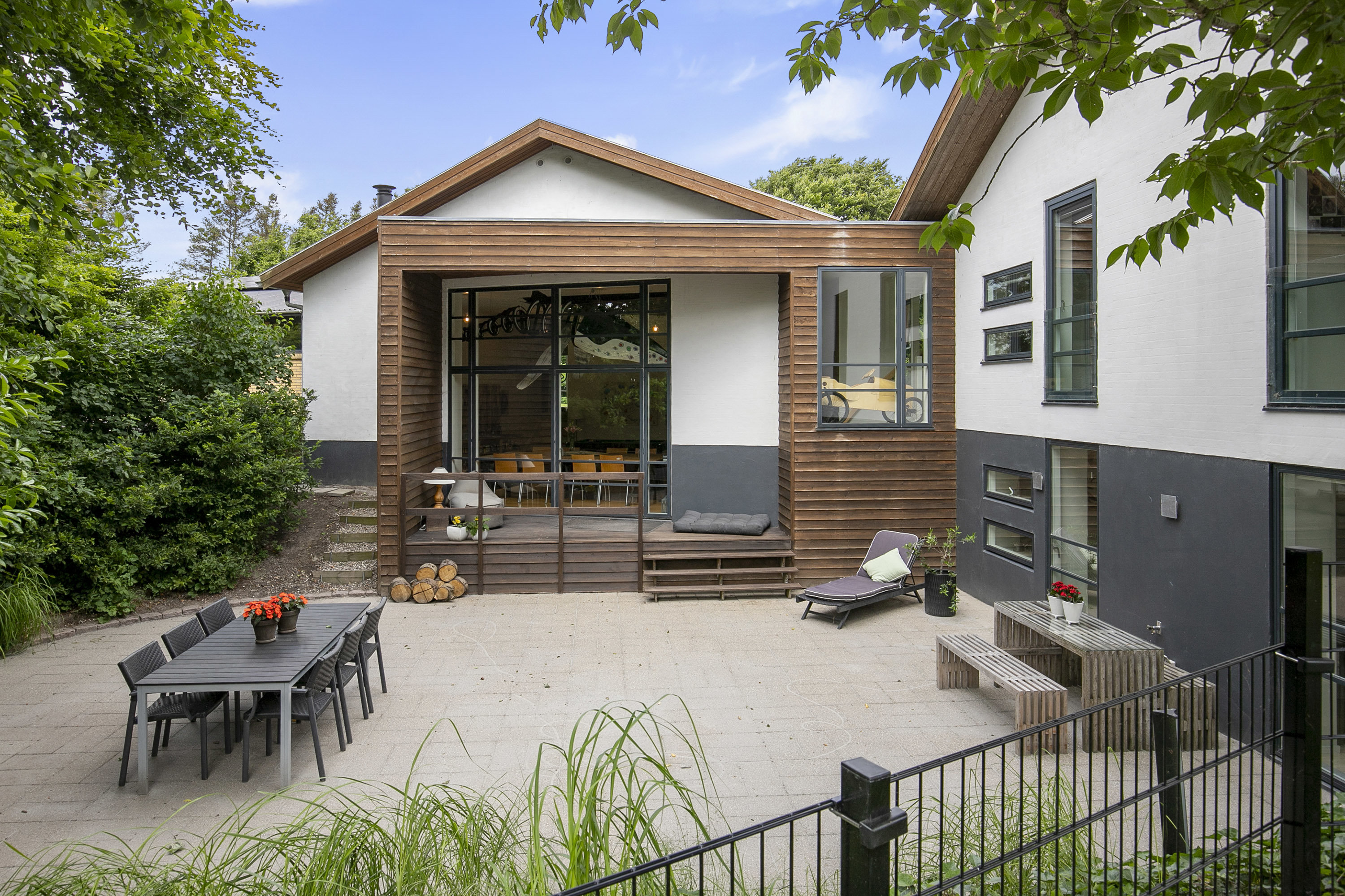 Fremhævet terrasse billede i fuldskærmstilstand. Billede af Gamborgvej 8, Havbro, 9600 Aars