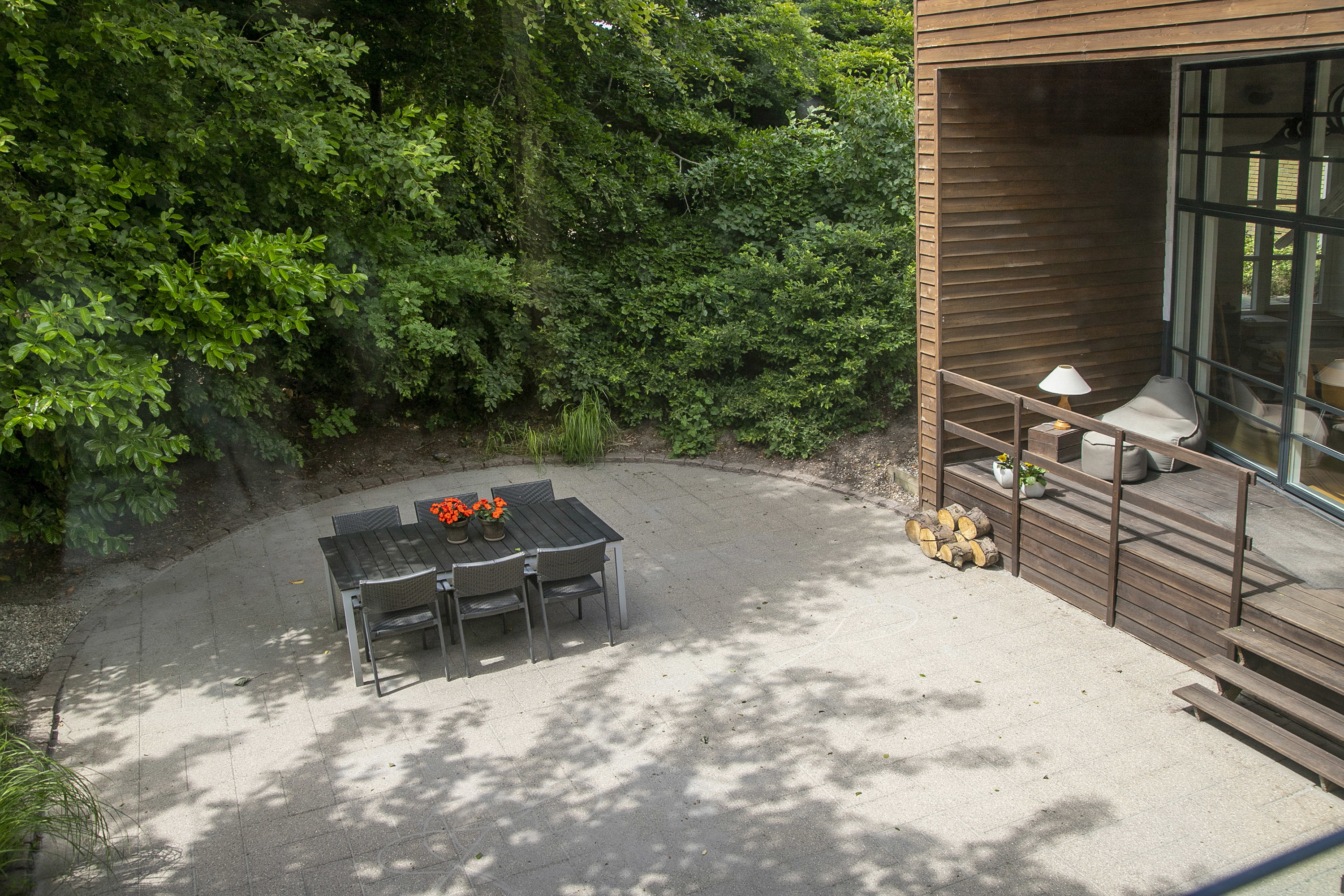 Fremhævet terrasse billede i fuldskærmstilstand. Billede af Gamborgvej 8, Havbro, 9600 Aars