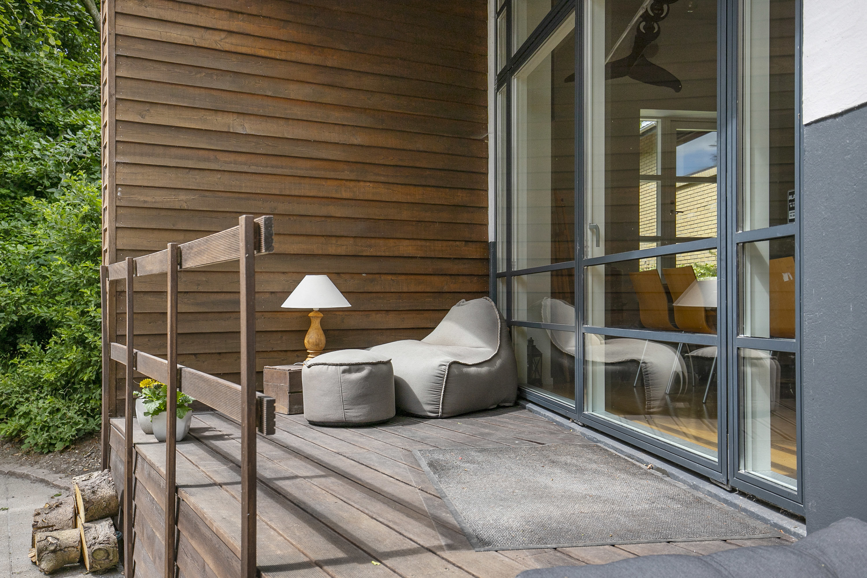 Fremhævet terrasse billede i fuldskærmstilstand. Billede af Gamborgvej 8, Havbro, 9600 Aars