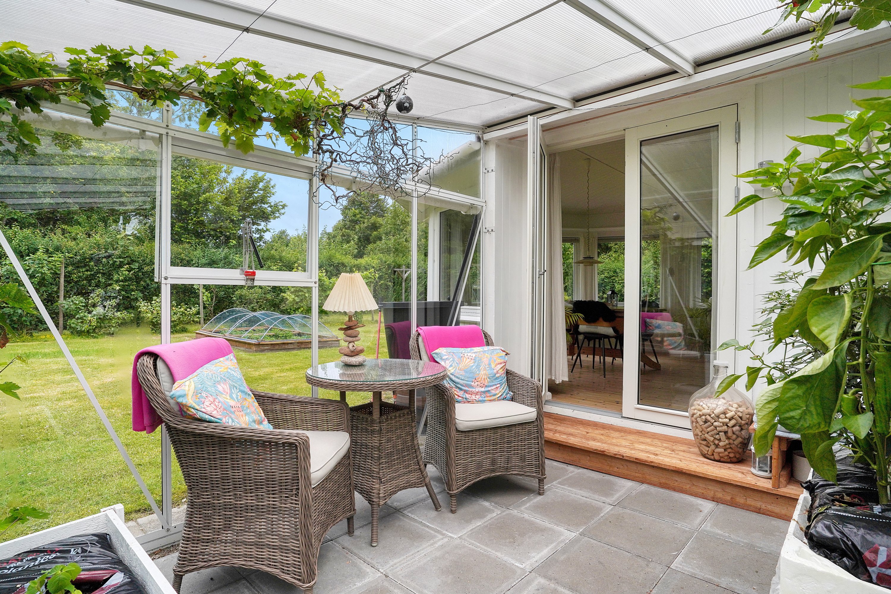 Fremhævet vinterhave billede i fuldskærmstilstand. Billede af Dalevænget 16, 3120 Dronningmølle