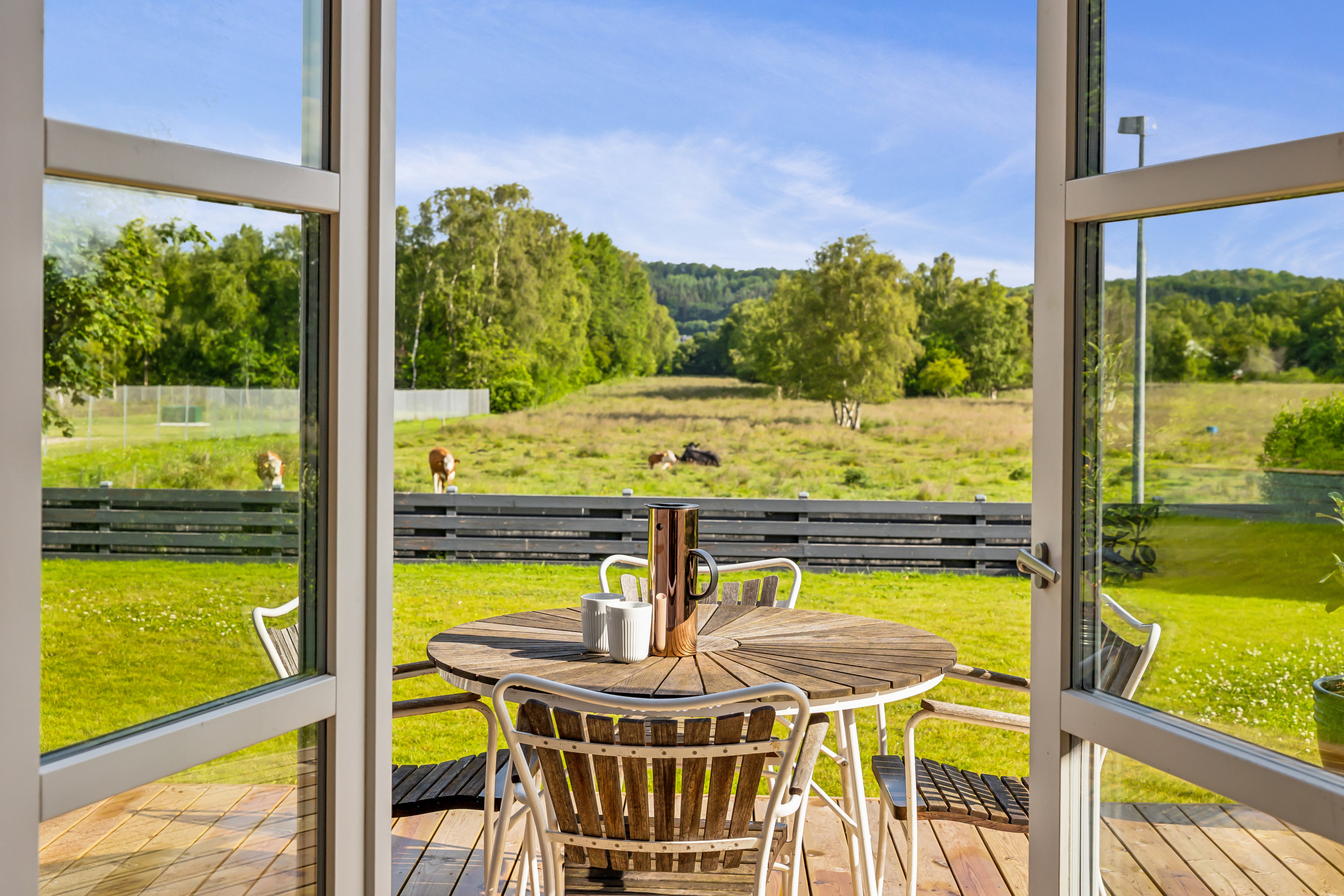 Villa: Terasse på Kærsangervej 14, 8860 Ulstrup