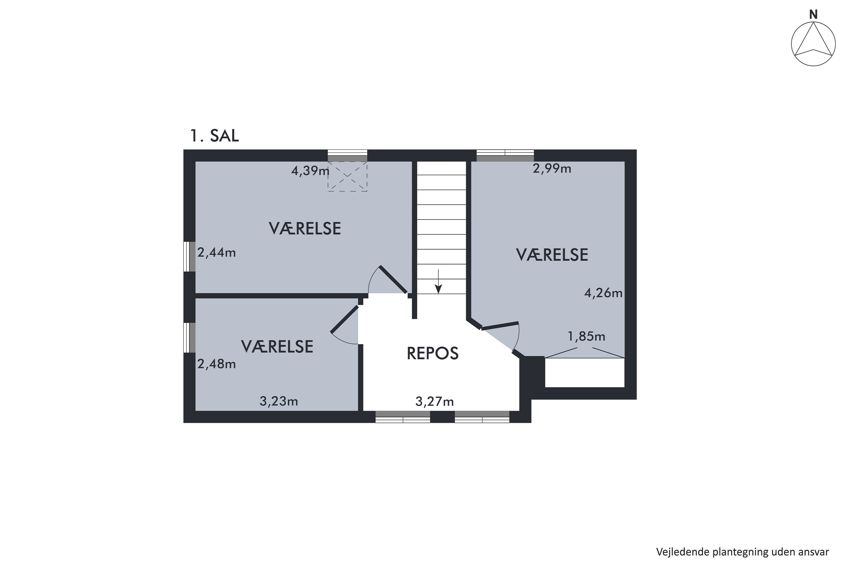 Plantegninger billede af Nordtoften 4E, Reerslev, 2640 Hedehusene