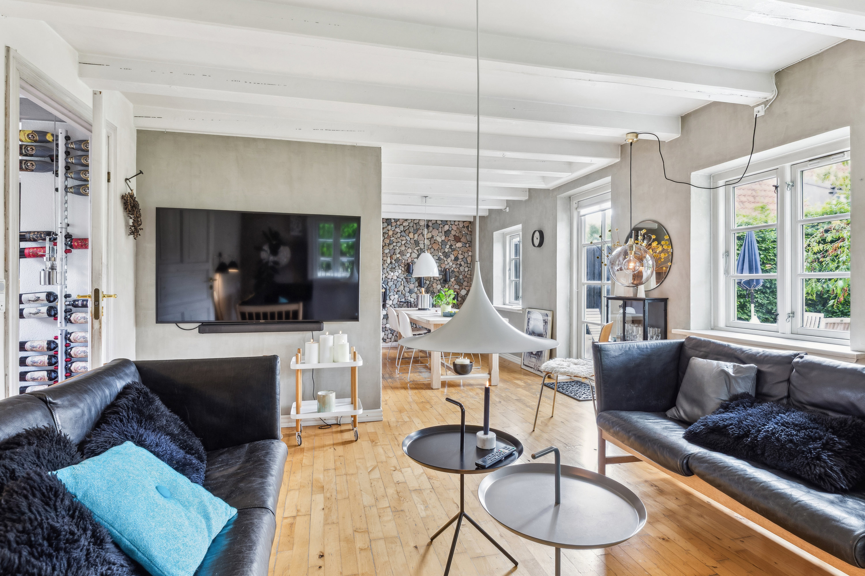 Miniaturebillede 2: stue. Billede af Nordtoften 4E, Reerslev, 2640 Hedehusene