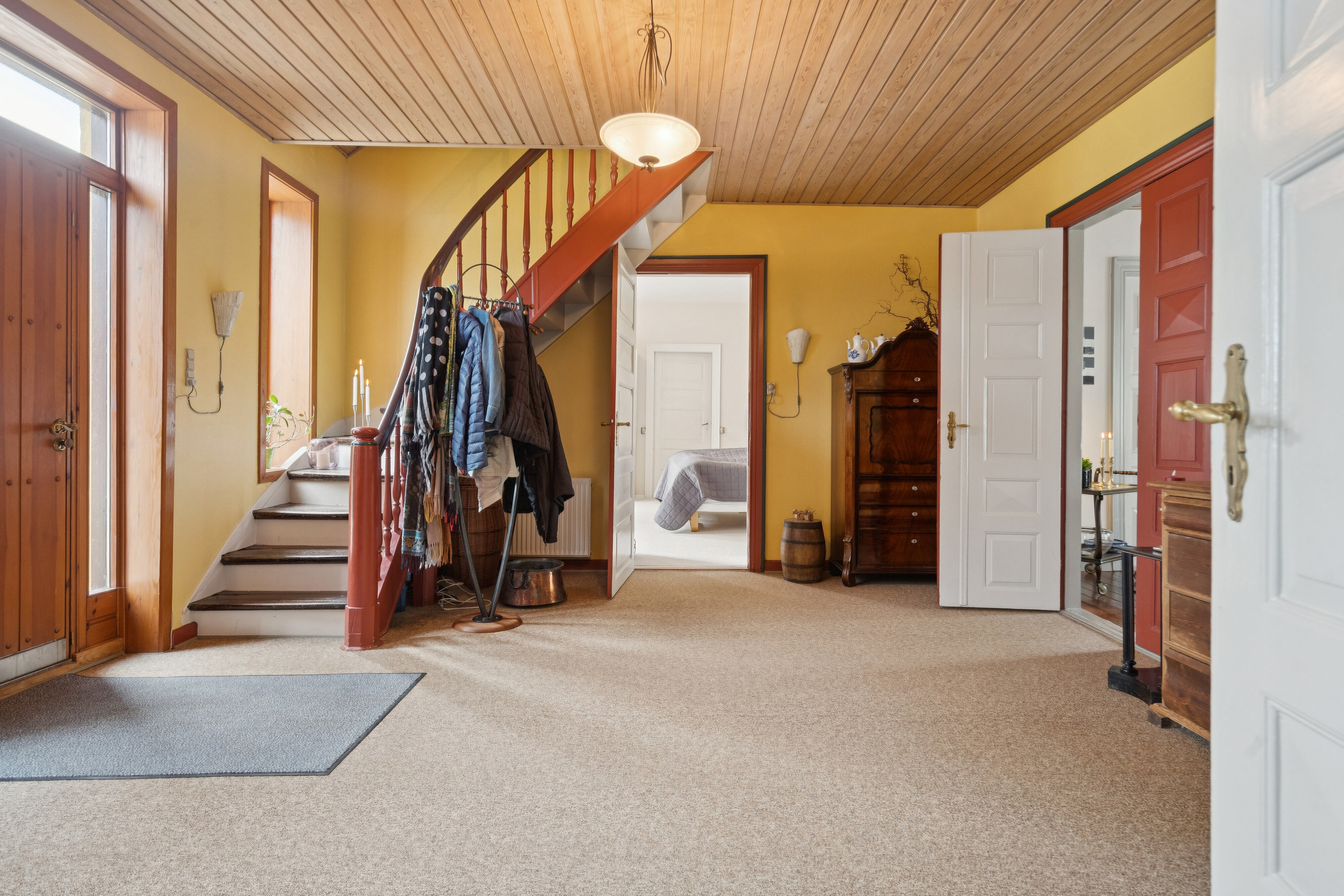 Fremhævet gang billede i fuldskærmstilstand. Billede af Stenderupgård 1, 6630 Rødding