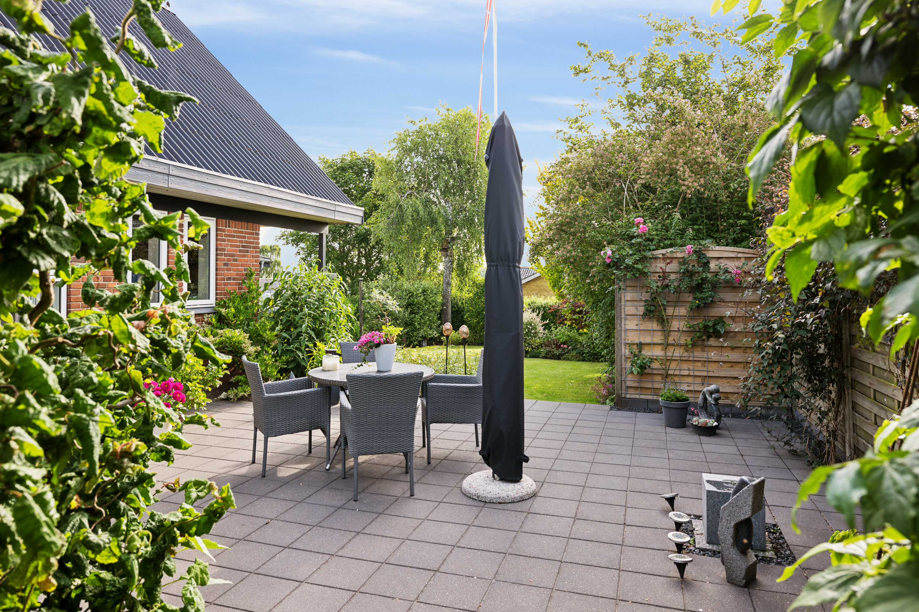 Fremhævet terrasse billede i fuldskærmstilstand. Billede af Johan Bittmanns Vej 17, 7850 Stoholm Jyll