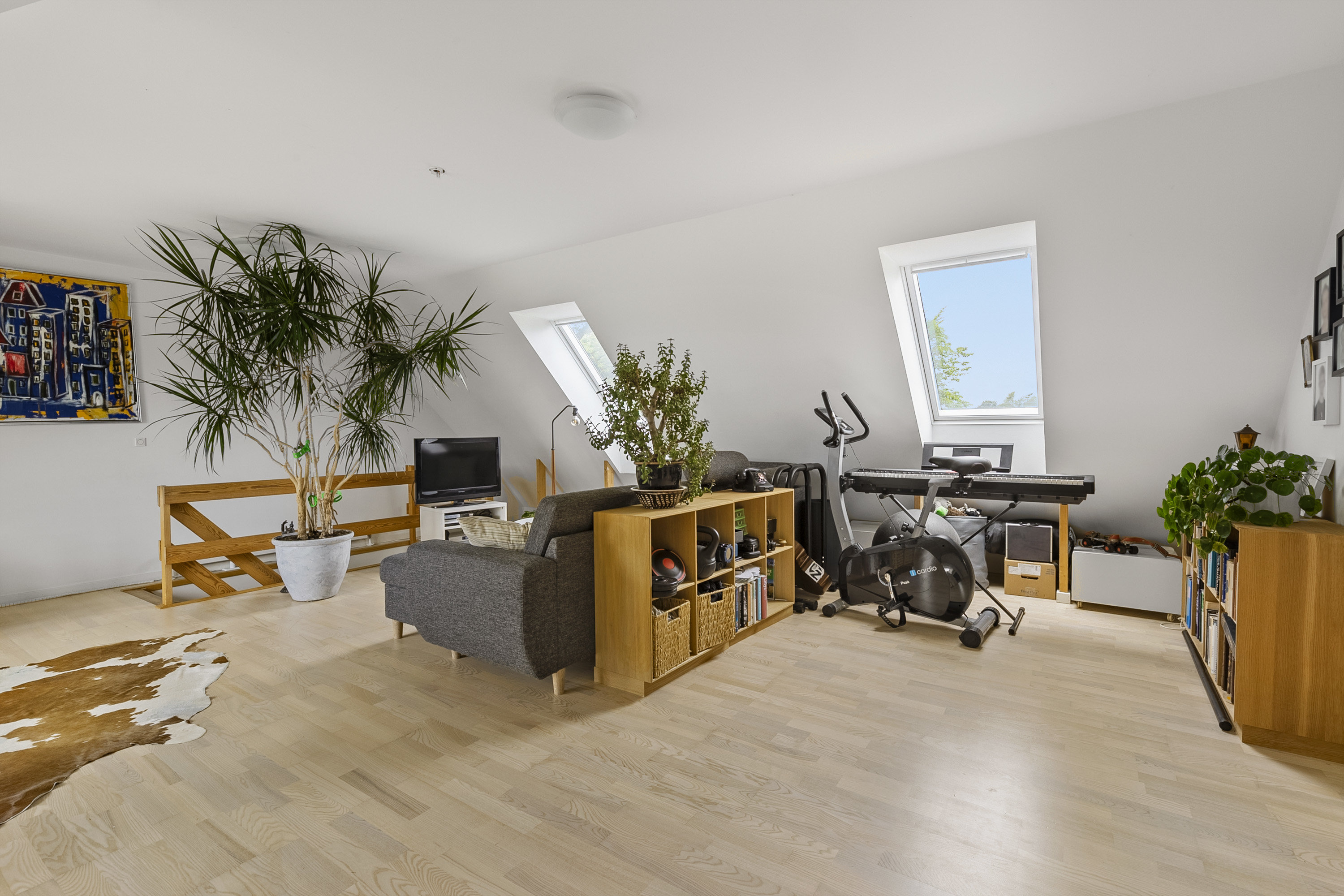 Fremhævet stue billede i fuldskærmstilstand. Billede af Damvej 11, Blegind, 8362 Hørning