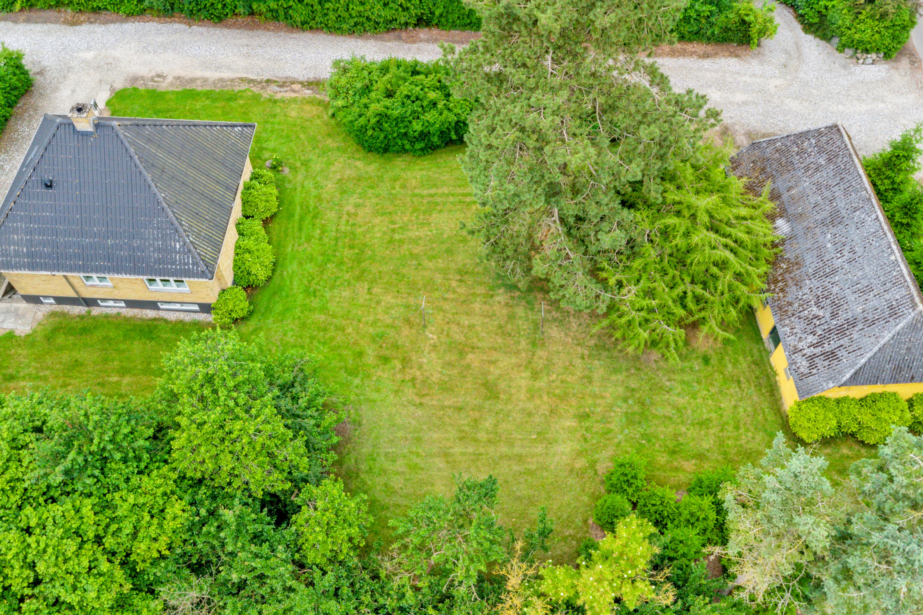 Fremhævet luftfoto billede i fuldskærmstilstand. Billede af Torupvej 22, Torup, 5485 Skamby