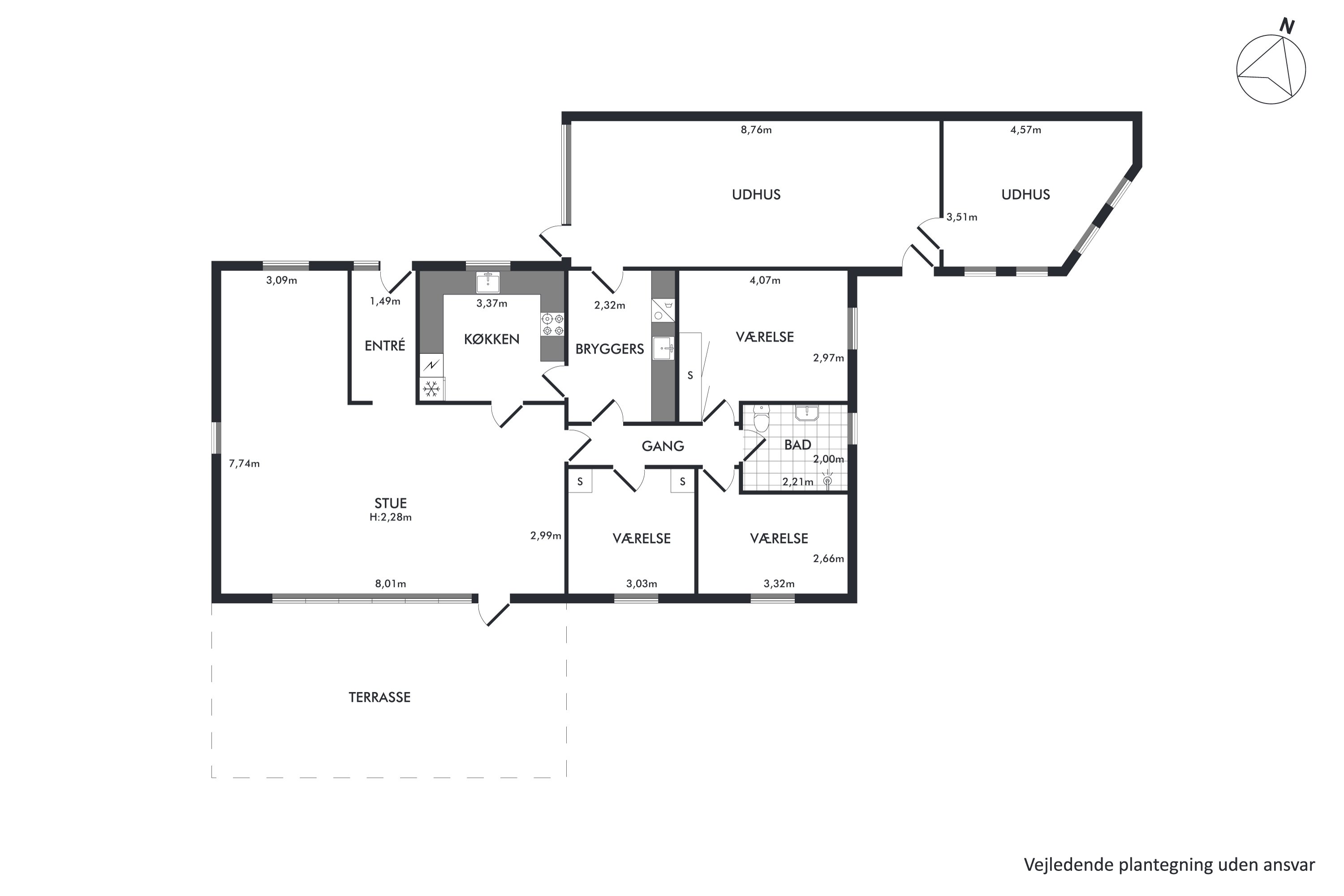 Plantegninger billede af Gerdsvej 2, 8800 Viborg