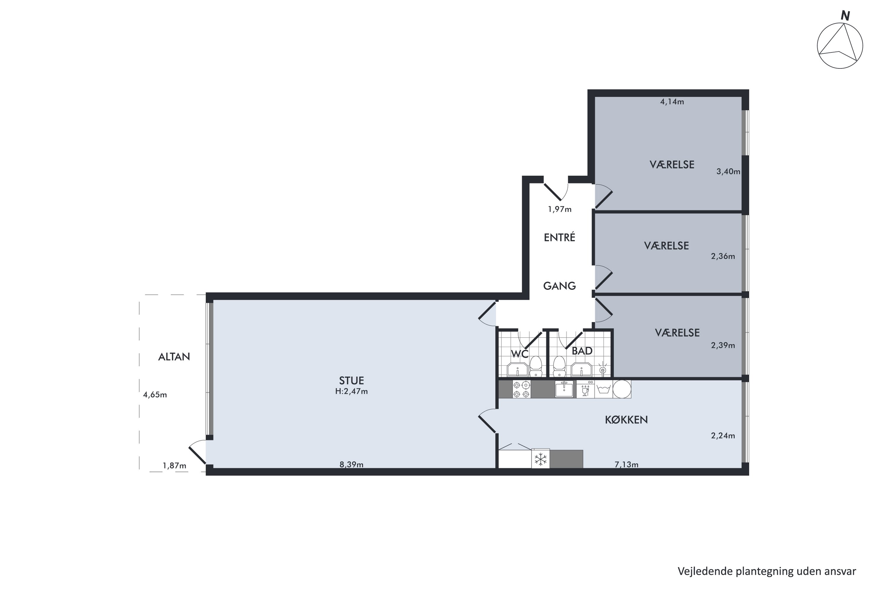Plantegninger billede af Spaden D 1, 2. 3., Høje Taastrup, 2630 Taastrup