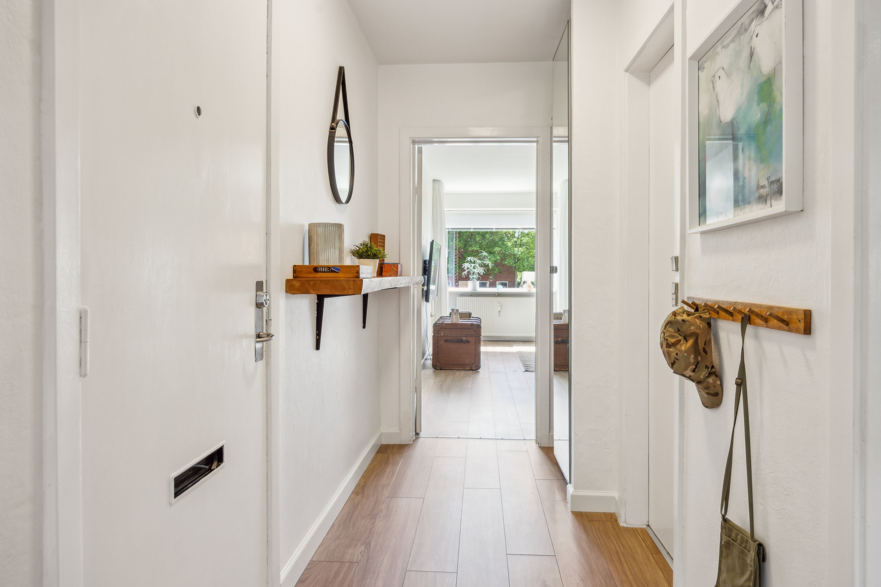 Fremhævet entré billede i fuldskærmstilstand. Billede af Lindholmsvej 73B, 1. tv., 9400 Nørresundby