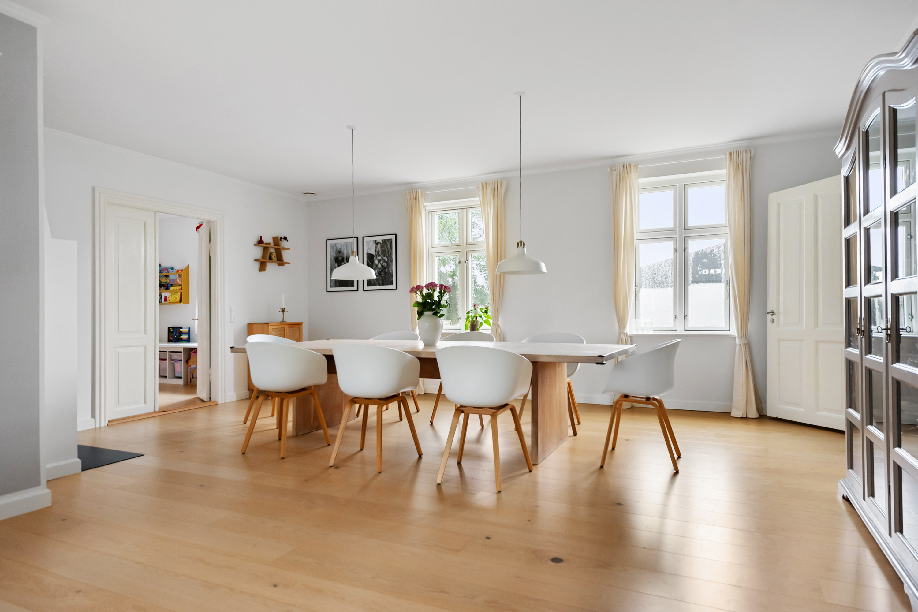 Fremhævet spisekøkken billede i fuldskærmstilstand. Billede af Hedemarksvej 18, Fensten, 8300 Odder