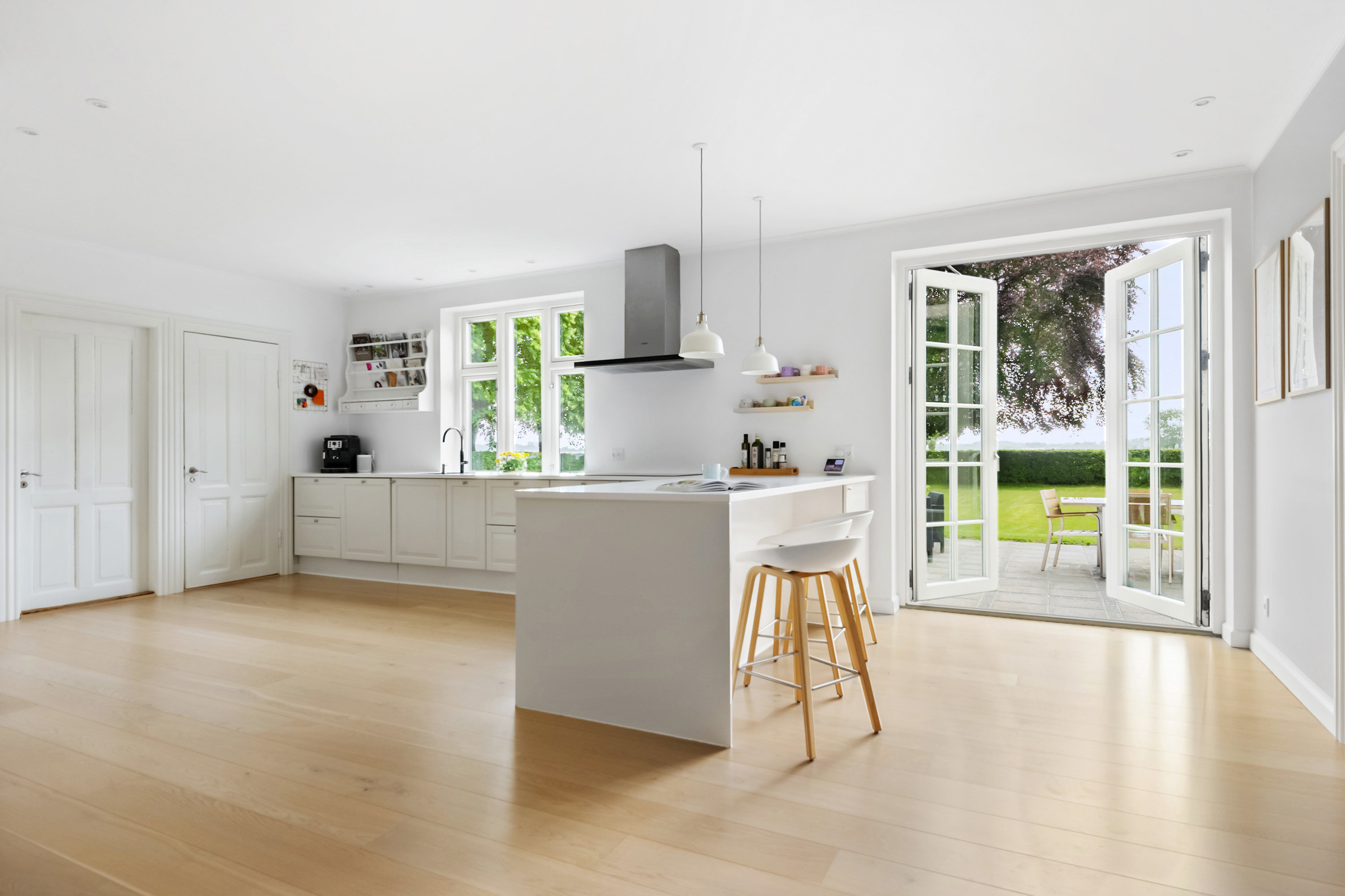 Fremhævet køkken billede i fuldskærmstilstand. Billede af Hedemarksvej 18, Fensten, 8300 Odder