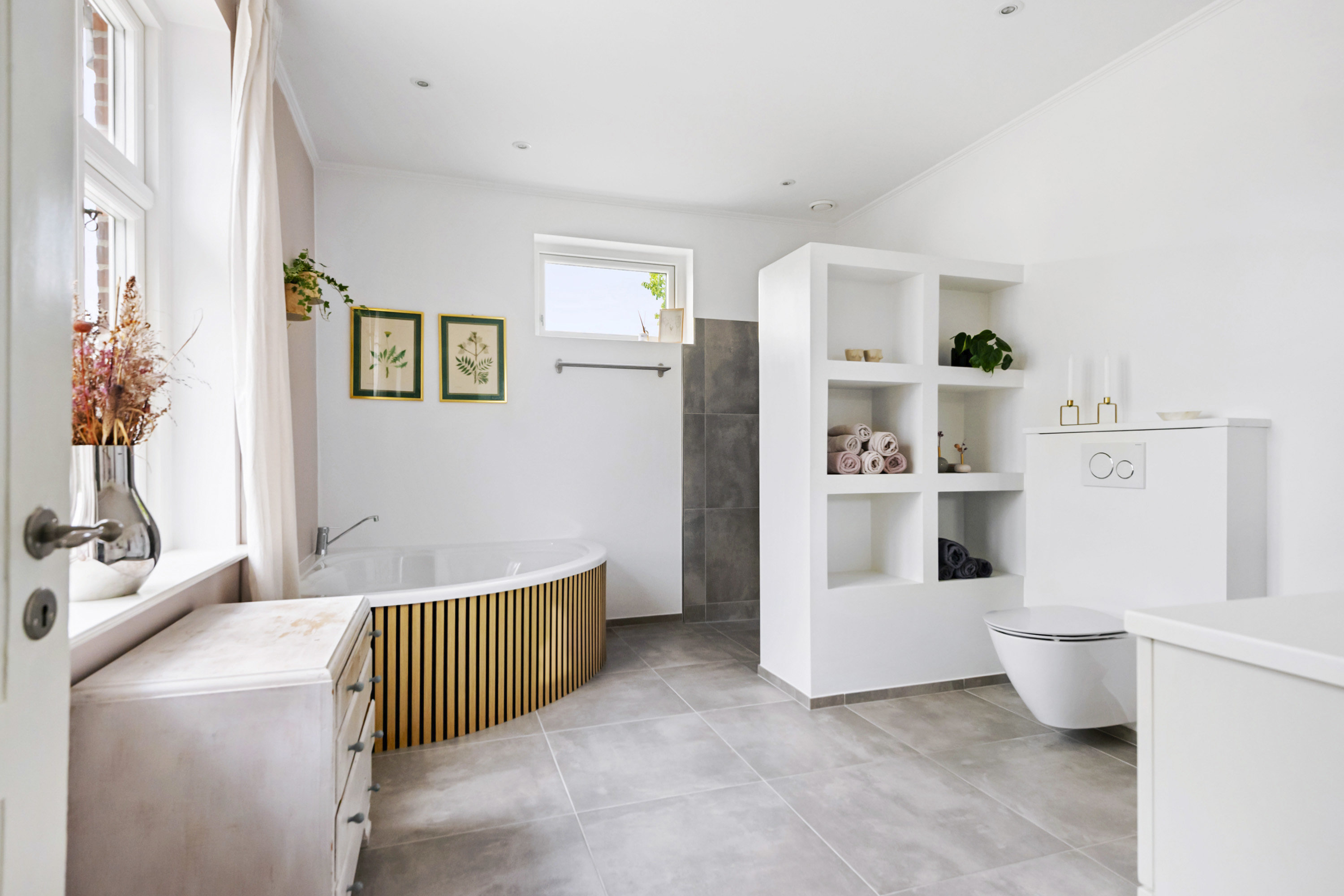 Fremhævet badeværelse billede i fuldskærmstilstand. Billede af Hedemarksvej 18, Fensten, 8300 Odder