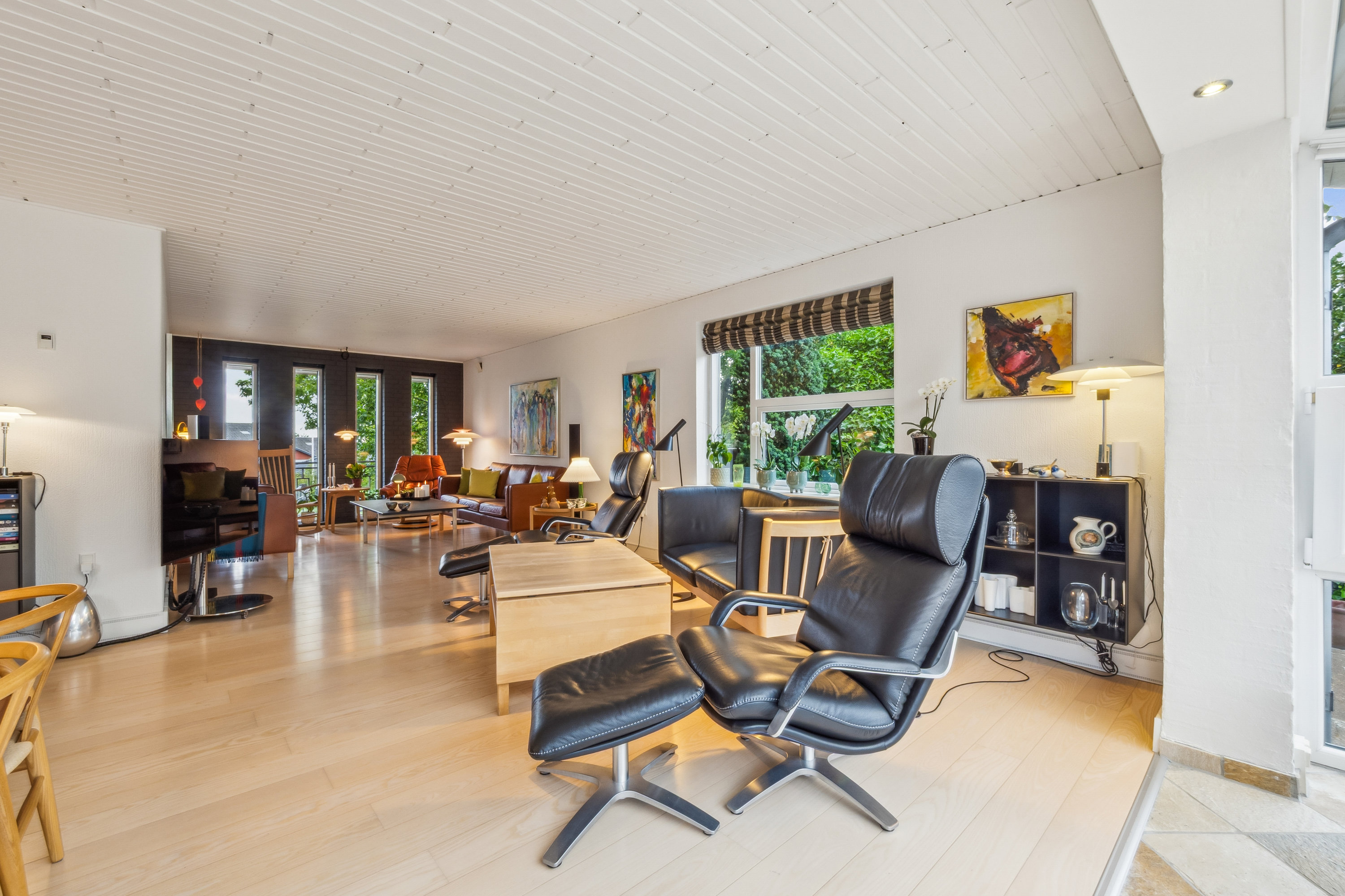 Fremhævet stue billede i fuldskærmstilstand. Billede af Ringvej 1, Lem, 7860 Spøttrup