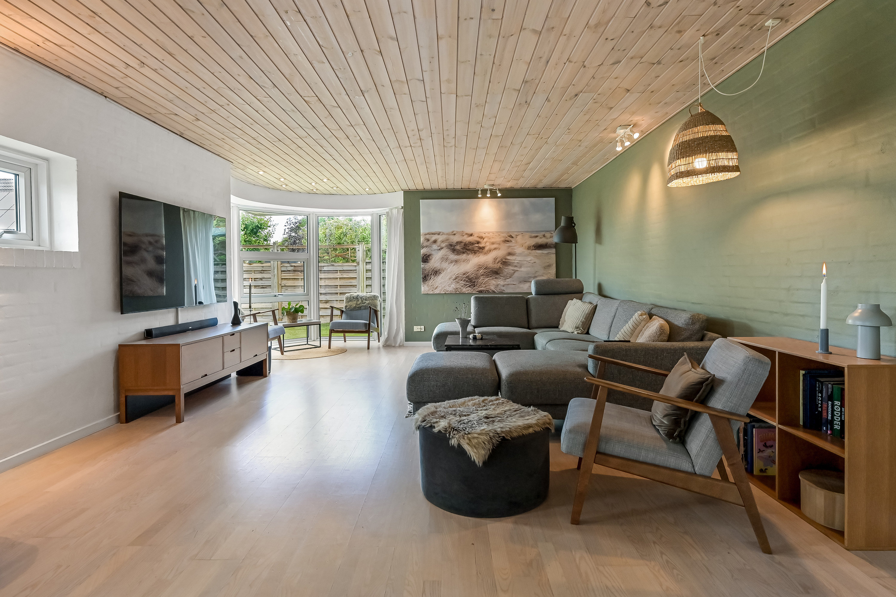 Miniaturebillede 2: stue. Billede af Engbjerg 42D, Snejbjerg, 7400 Herning