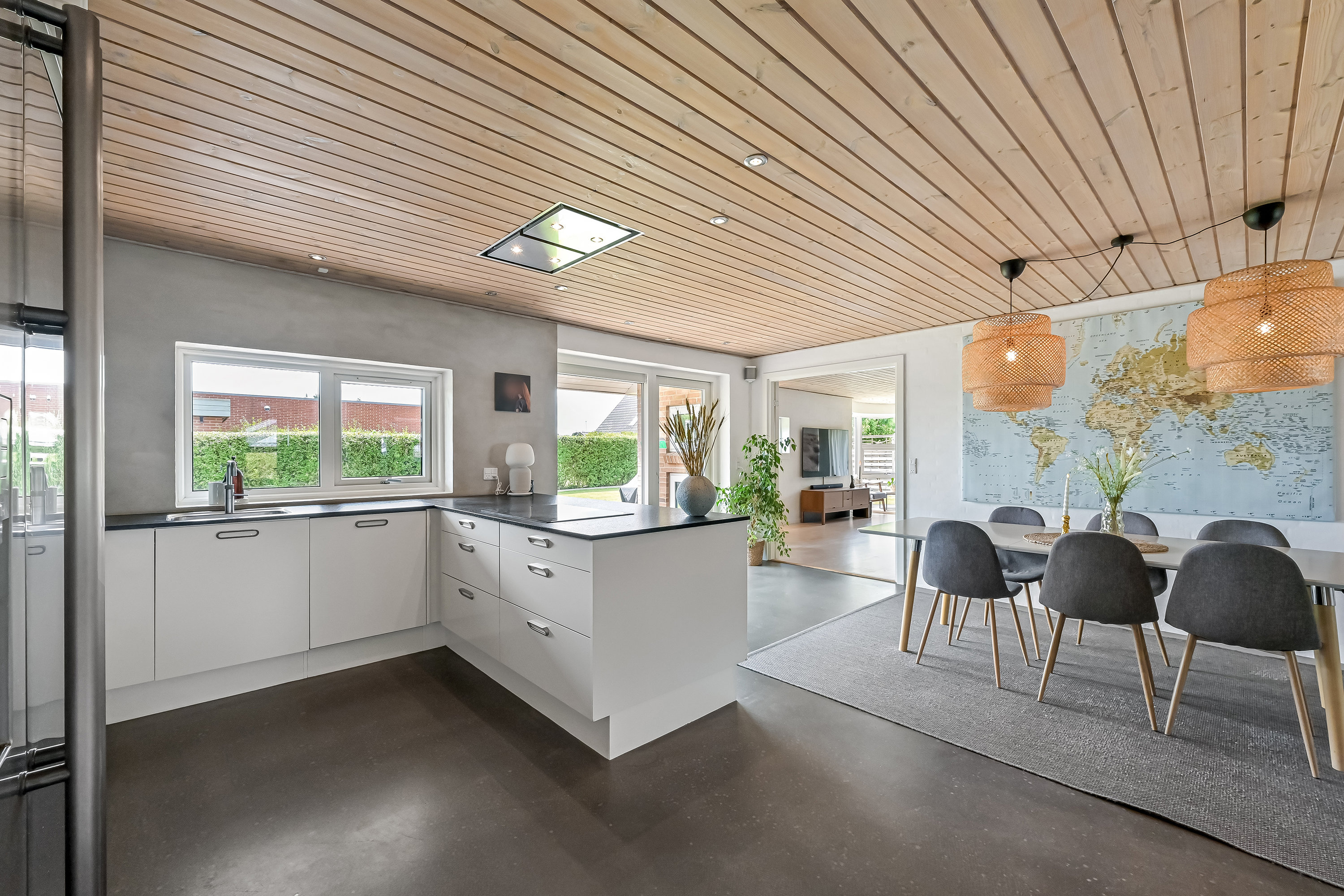 Fremhævet køkken billede i fuldskærmstilstand. Billede af Engbjerg 42D, Snejbjerg, 7400 Herning