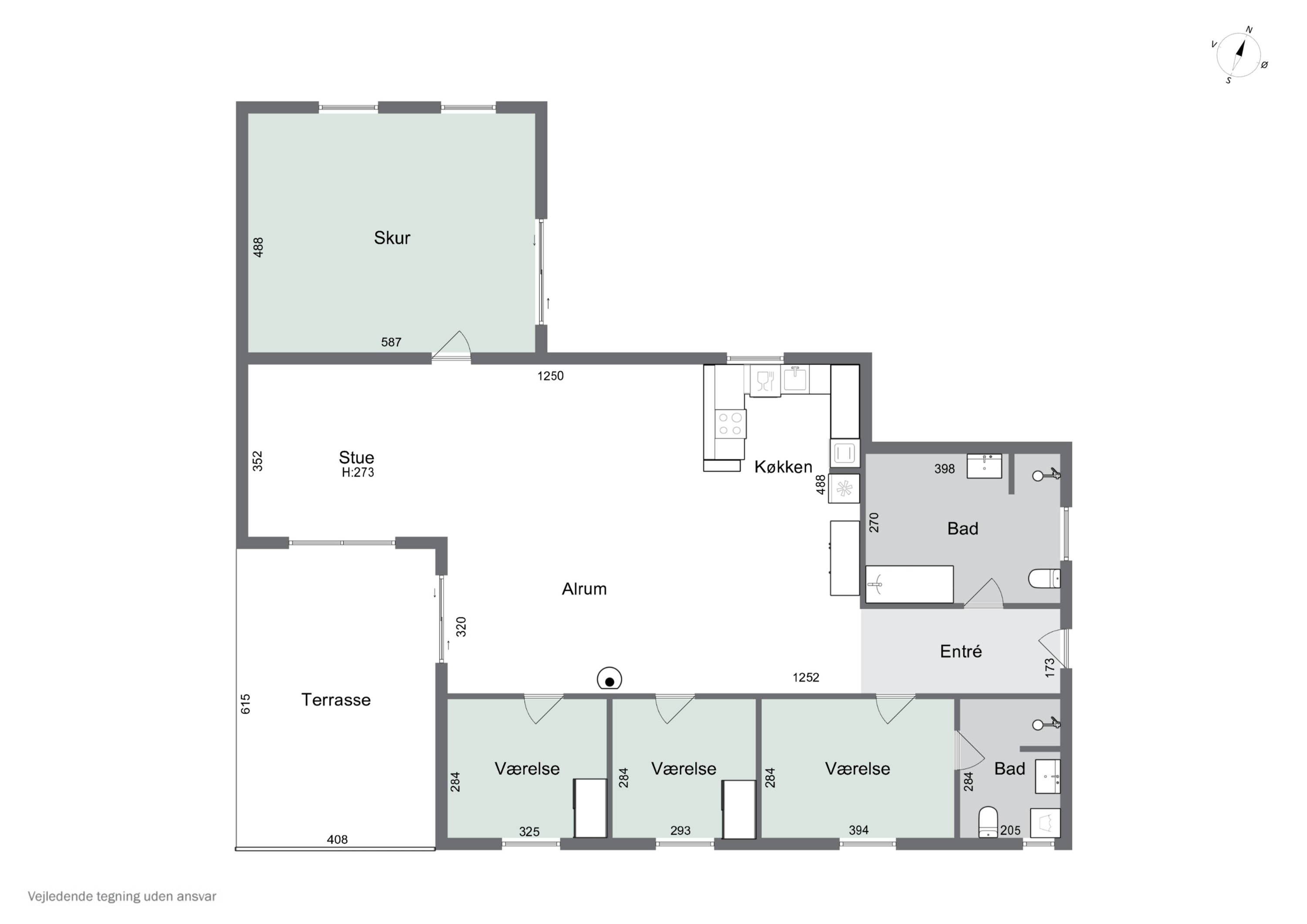 Plantegninger billede af Høve Stræde 8D, 4550 Asnæs