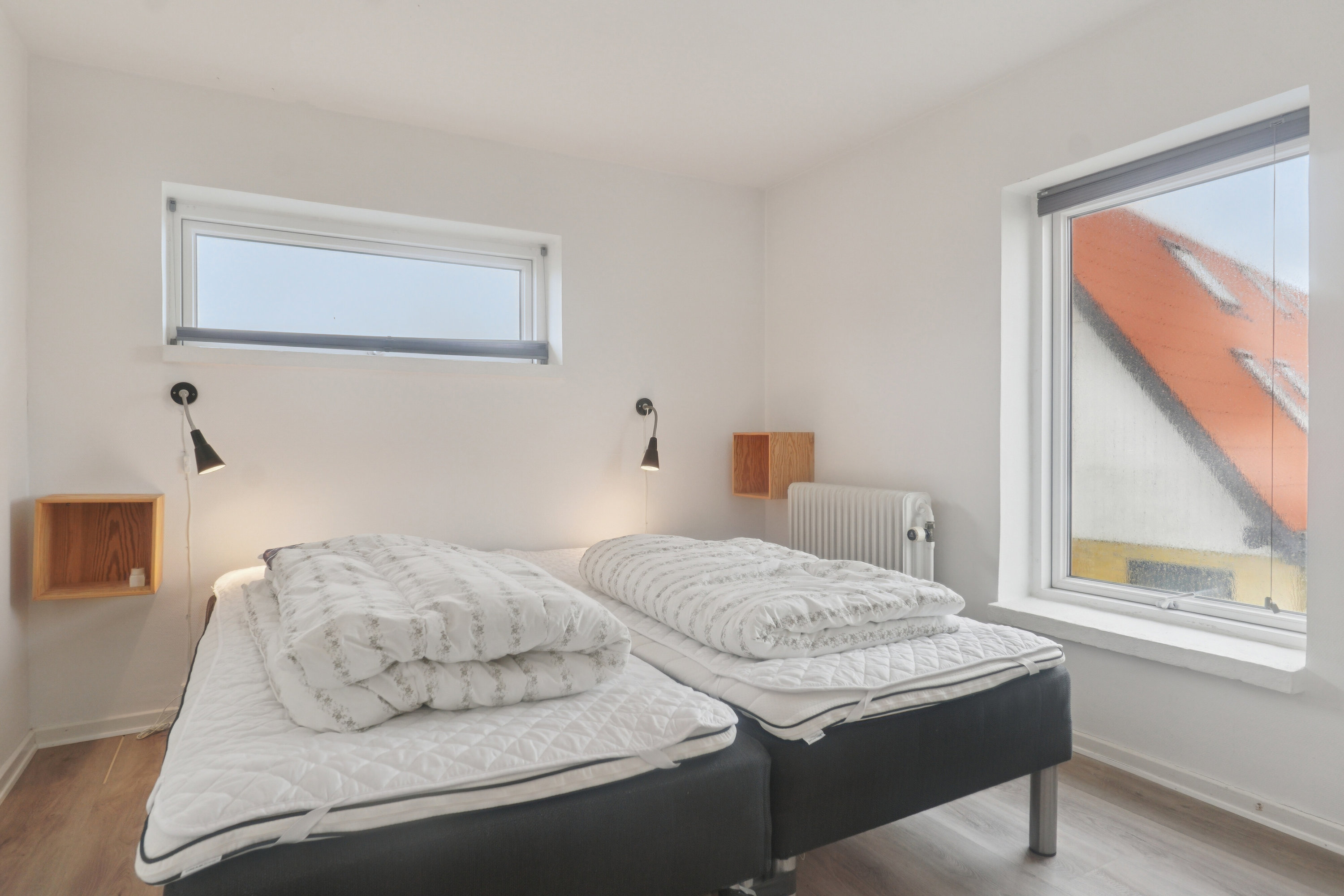 Fremhævet soveværelse billede i fuldskærmstilstand. Billede af Havblik 2, Lyngby, 9480 Løkken