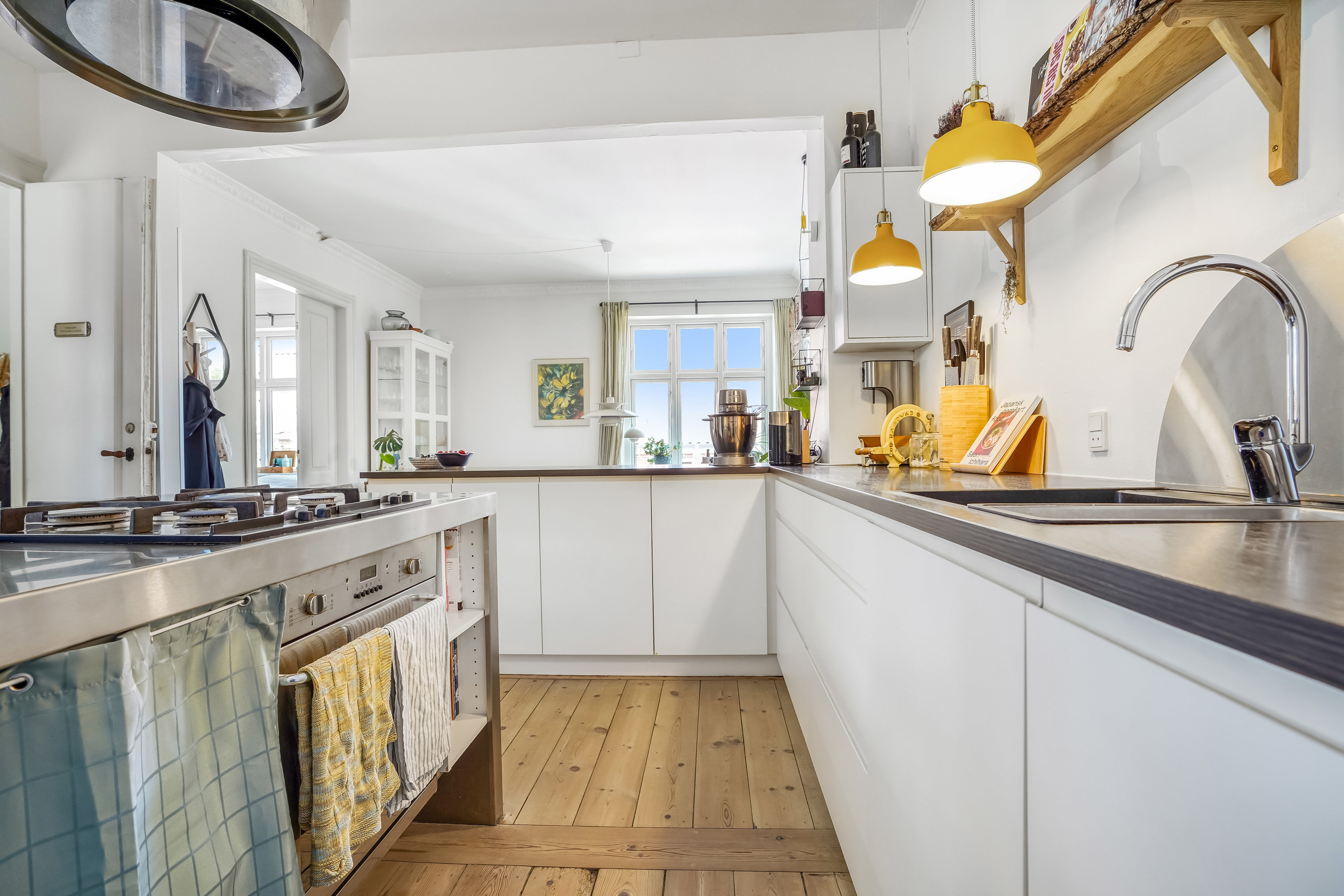 Fremhævet køkken billede i fuldskærmstilstand. Billede af Nedergade 52, 2., 5000 Odense C