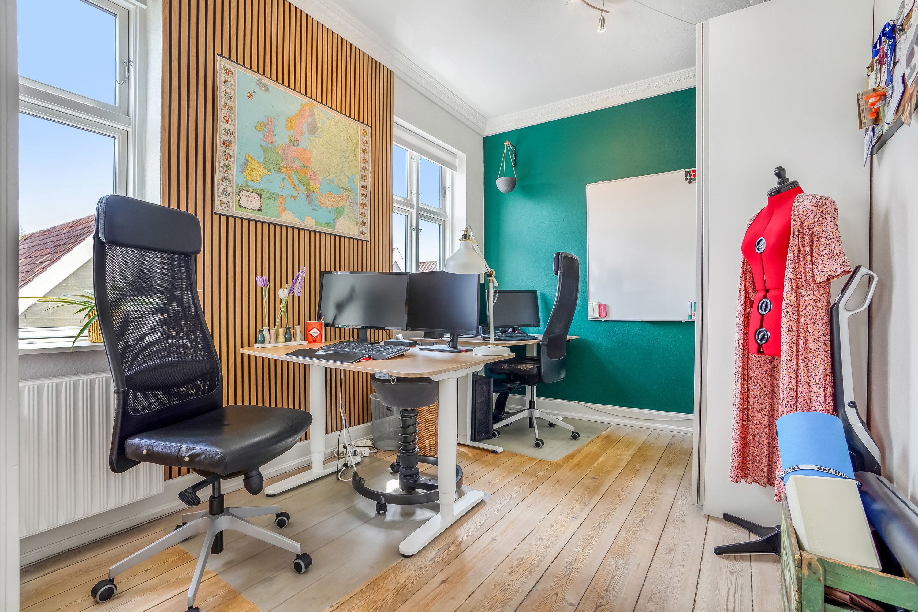 Fremhævet stue billede i fuldskærmstilstand. Billede af Nedergade 52, 2., 5000 Odense C