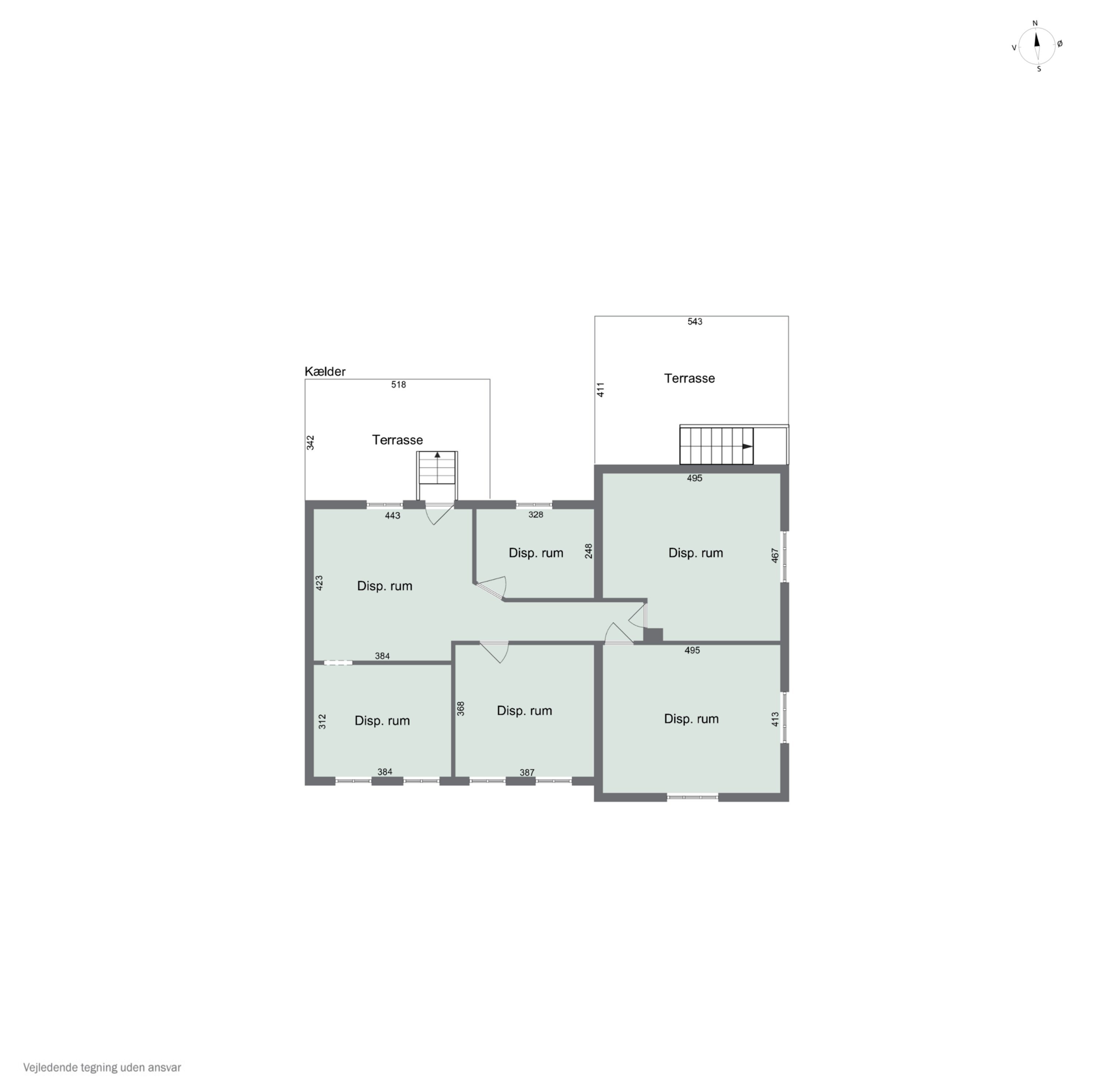 Plantegninger billede af Nyborgvej 232A, 5220 Odense SØ