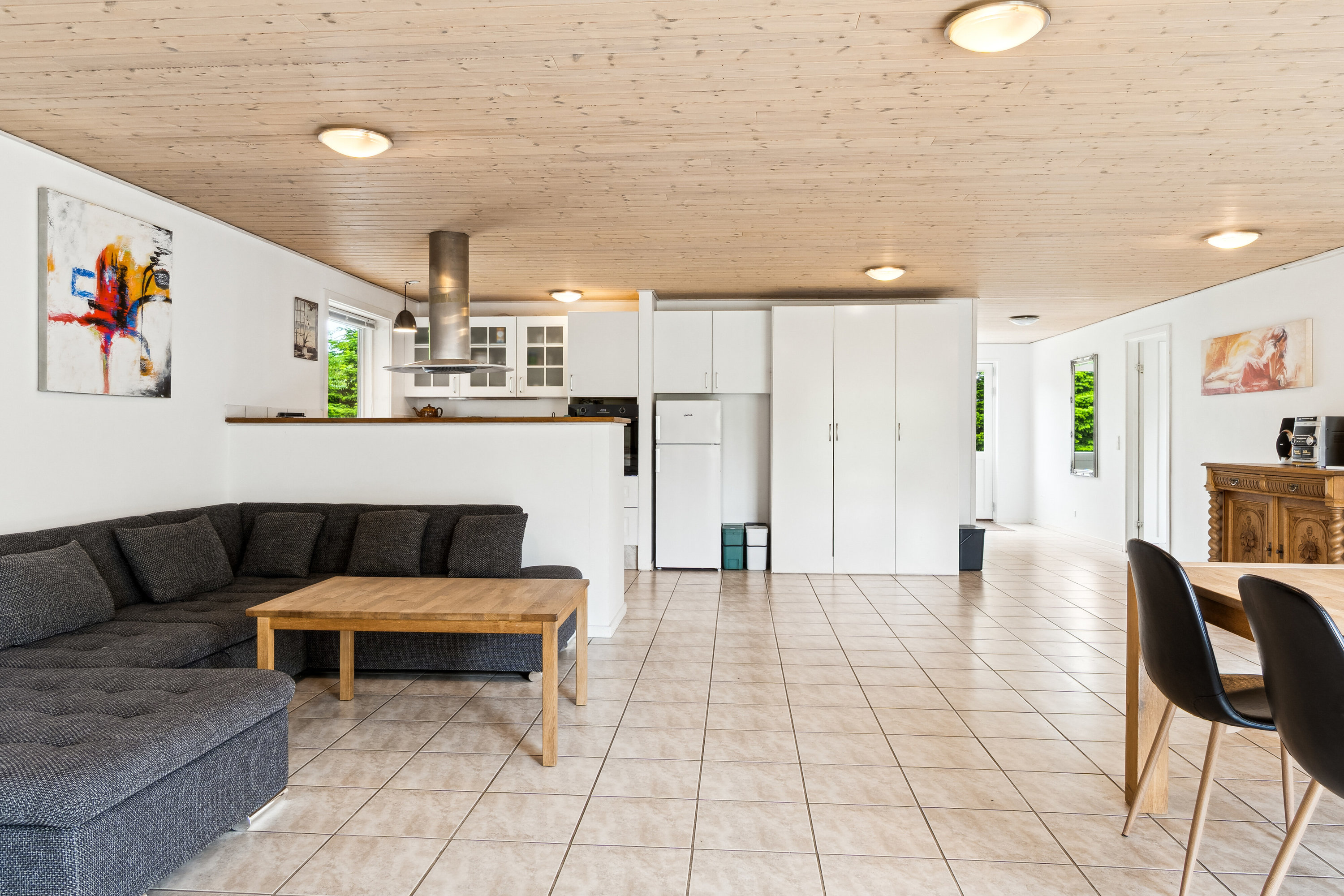 Fremhævet stue billede i fuldskærmstilstand. Billede af Høve Stræde 8D, 4550 Asnæs