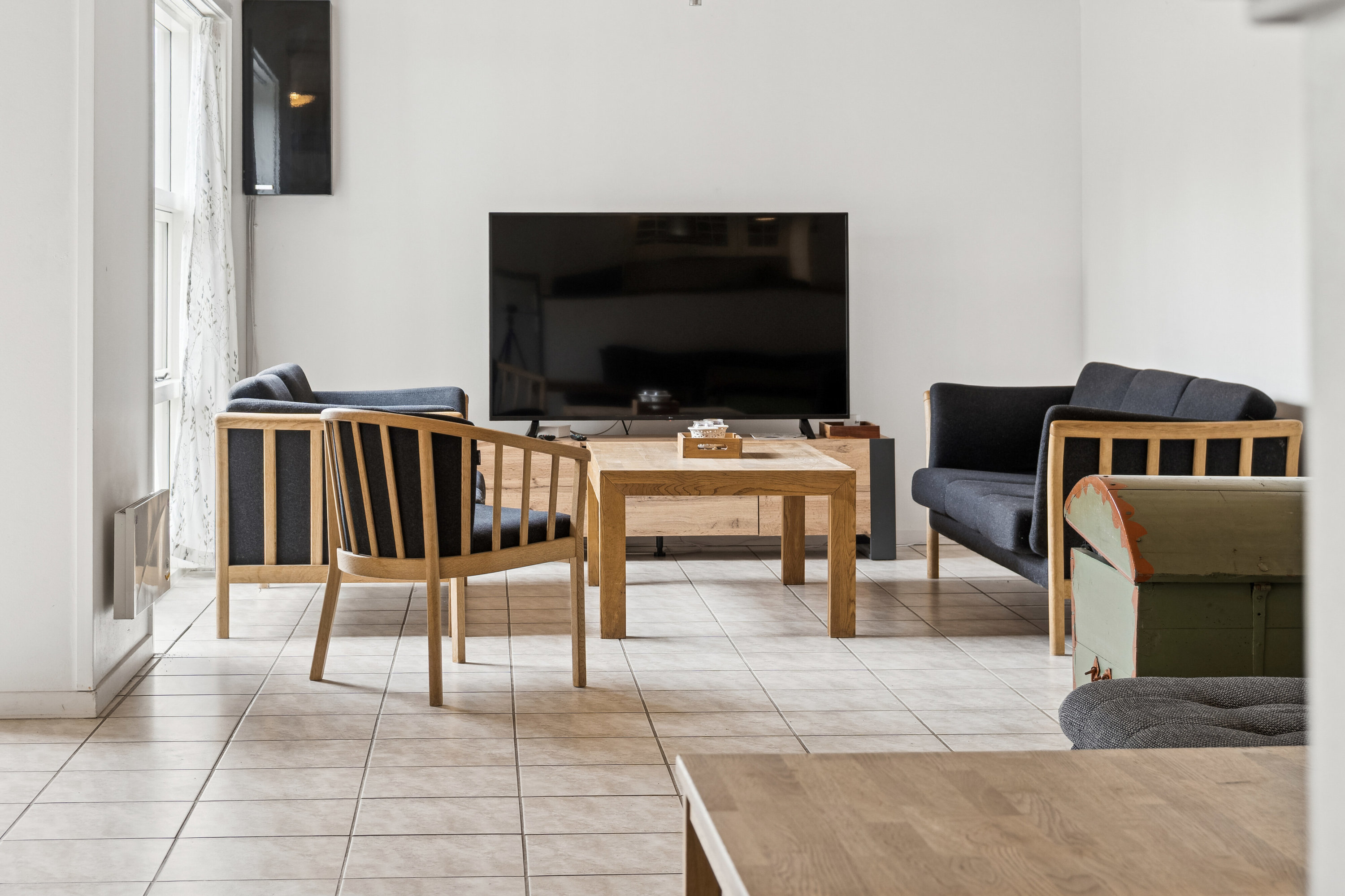 Fremhævet stue billede i fuldskærmstilstand. Billede af Høve Stræde 8D, 4550 Asnæs