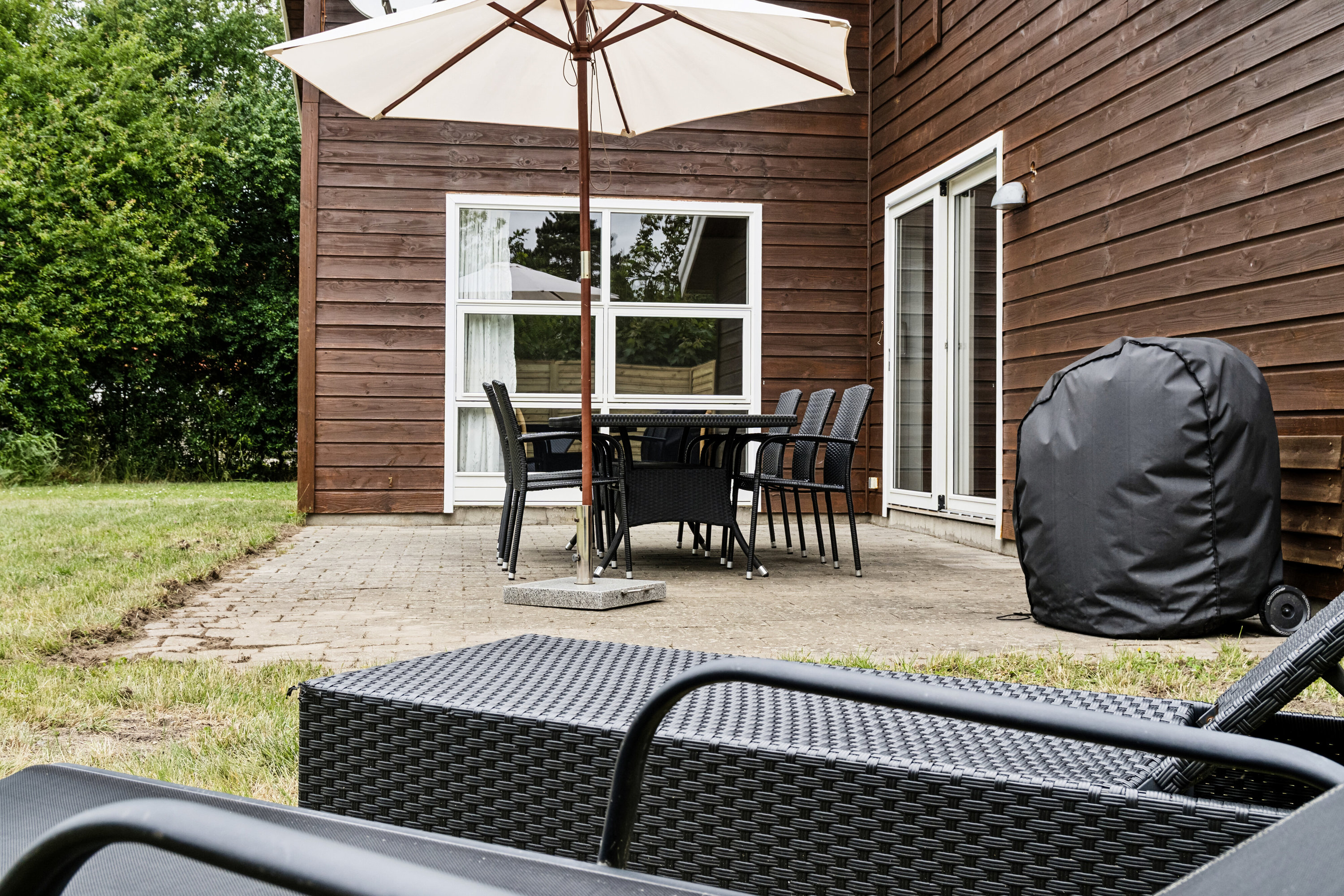 Fremhævet terrasse billede i fuldskærmstilstand. Billede af Høve Stræde 8D, 4550 Asnæs