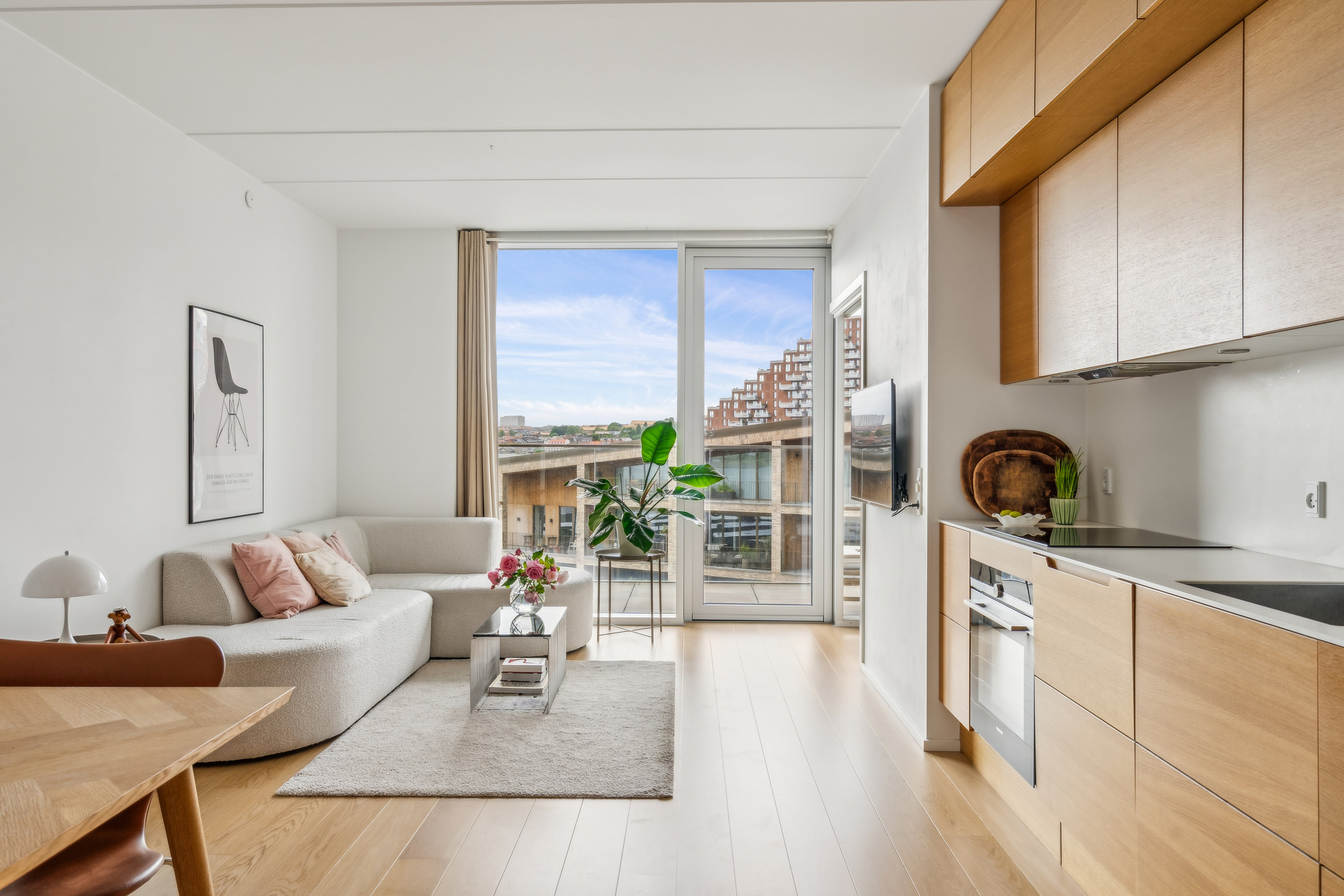 Fremhævet køkken billede i fuldskærmstilstand. Billede af Irma Pedersens Gade 29, 4. 3., 8000 Aarhus C