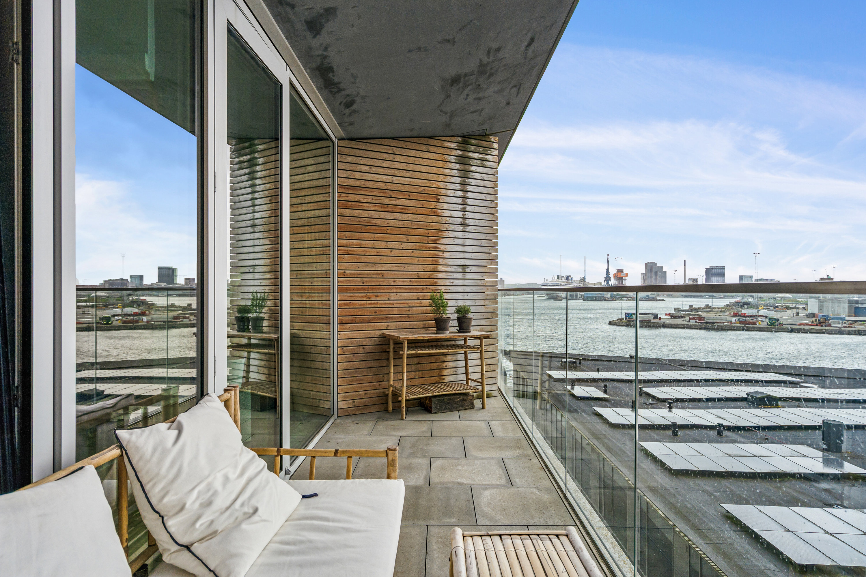 Fremhævet altan billede i fuldskærmstilstand. Billede af Irma Pedersens Gade 29, 4. 3., 8000 Aarhus C