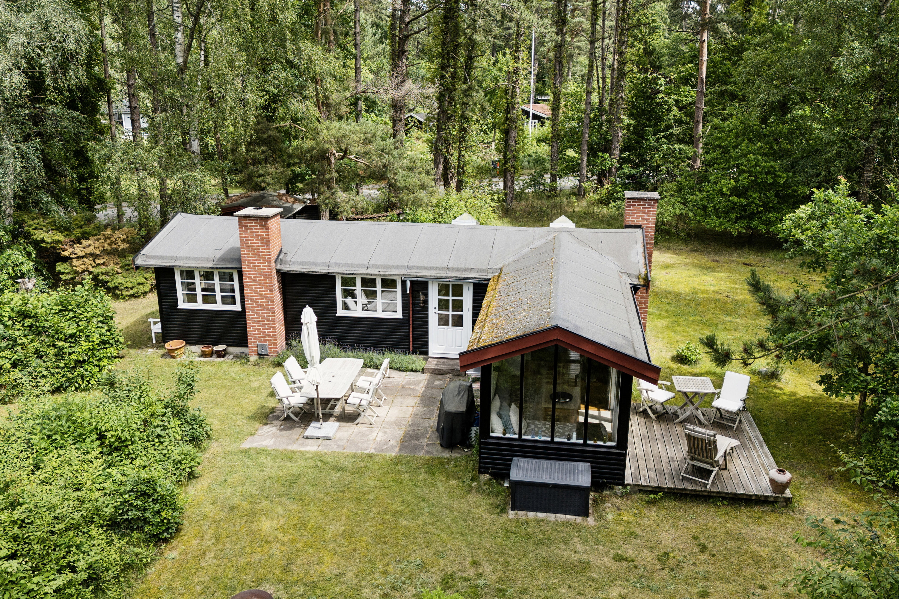 Fremhævet set fra haven billede i fuldskærmstilstand. Billede af Rørvig Kirkevej 27, 4581 Rørvig