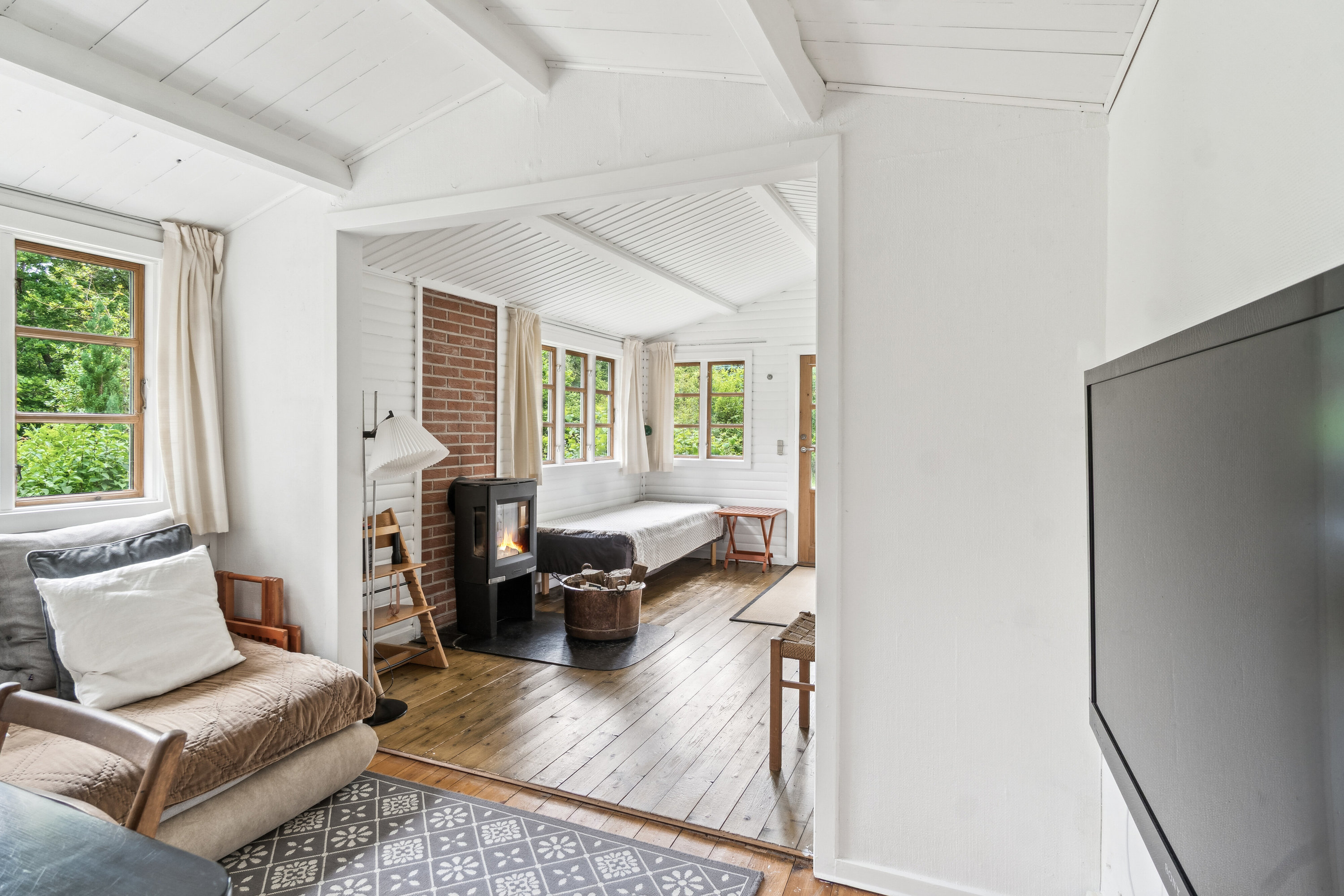 Fremhævet stue billede i fuldskærmstilstand. Billede af Rørvig Kirkevej 27, 4581 Rørvig