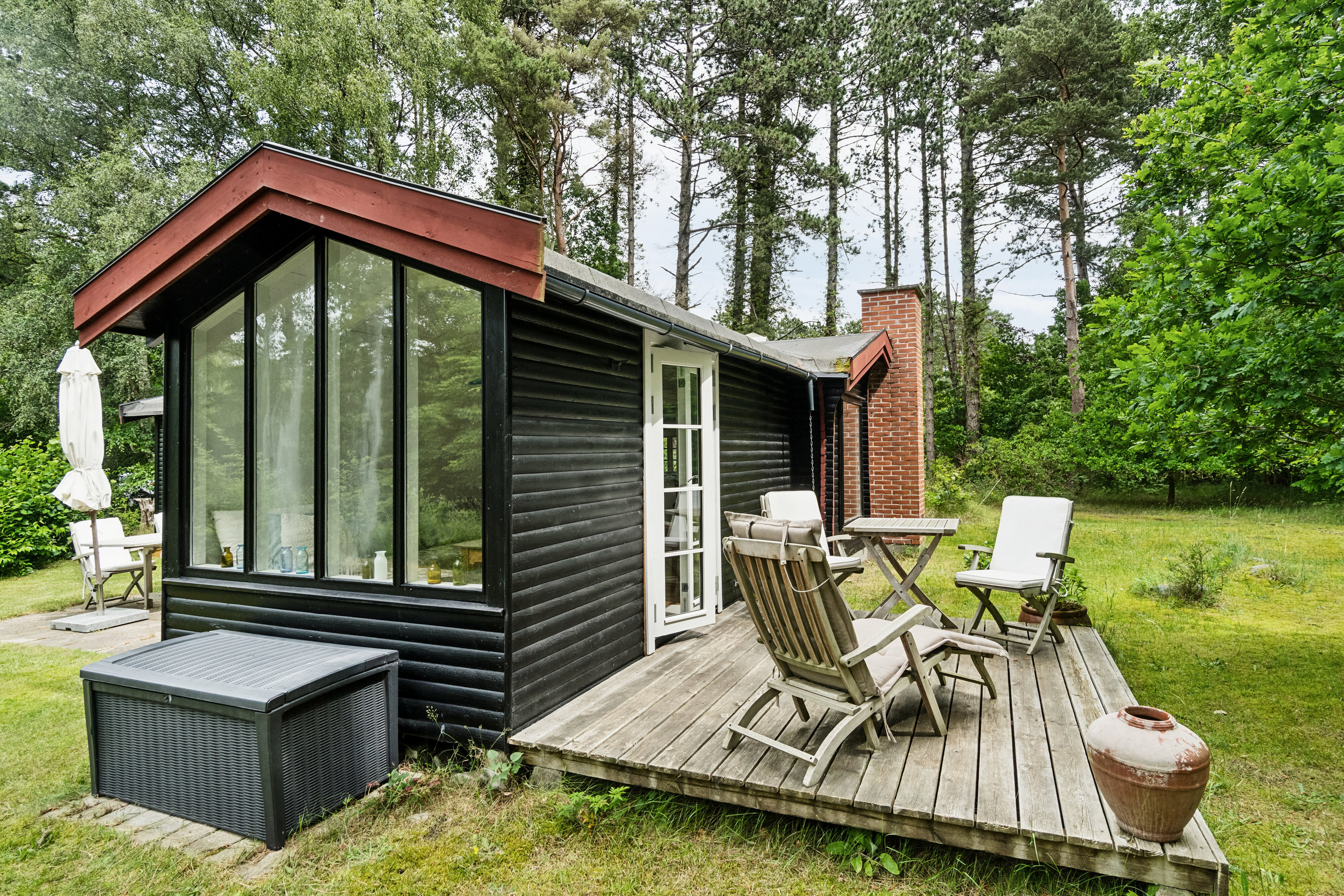 Fremhævet terrasse billede i fuldskærmstilstand. Billede af Rørvig Kirkevej 27, 4581 Rørvig