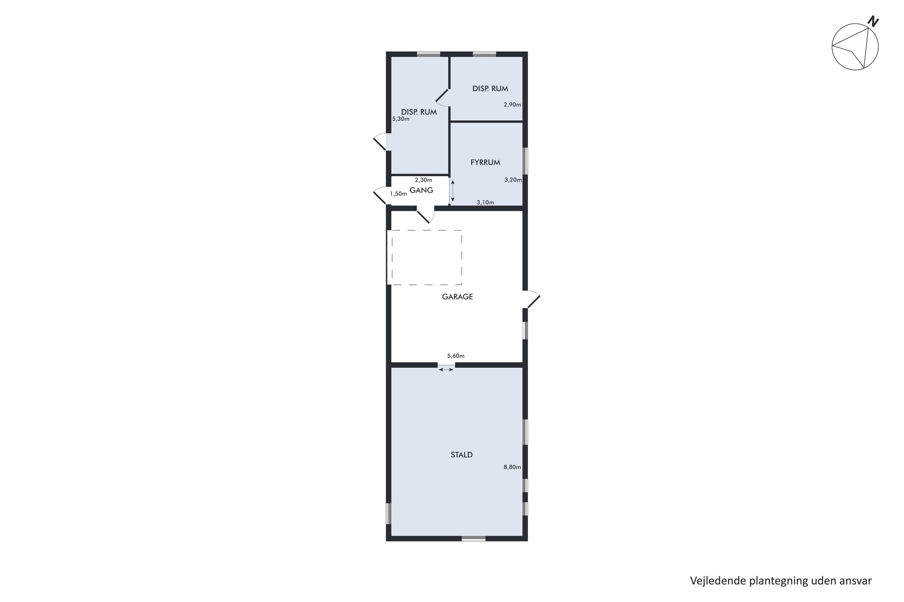Plantegninger billede af Kragevigvej 1, Kragerup, 4291 Ruds Vedby