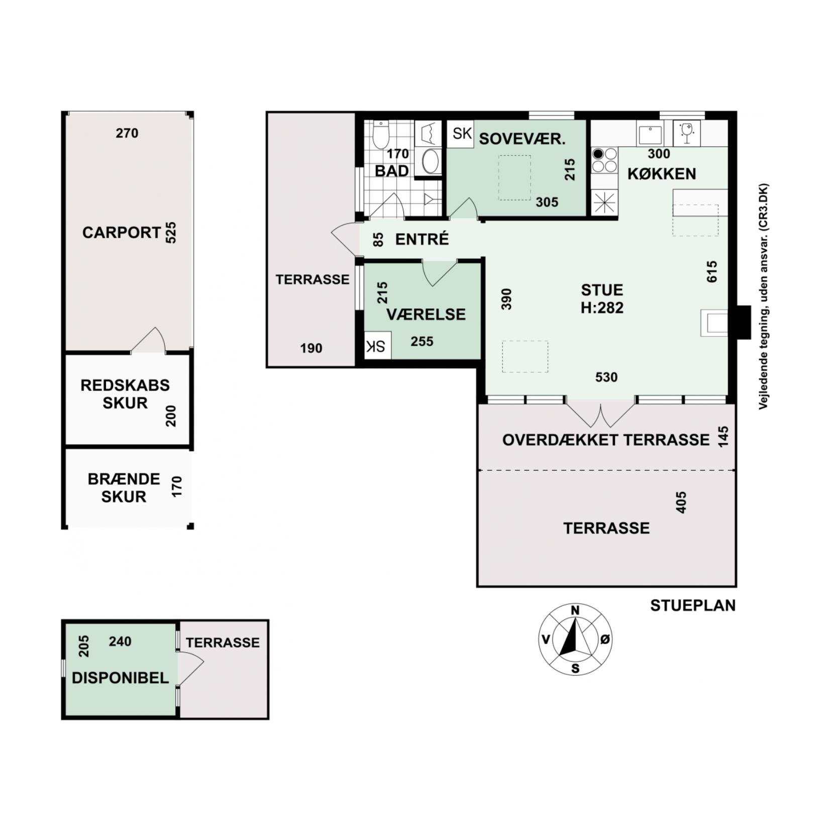 Plantegninger billede af Fasanvej 46, 3120 Dronningmølle