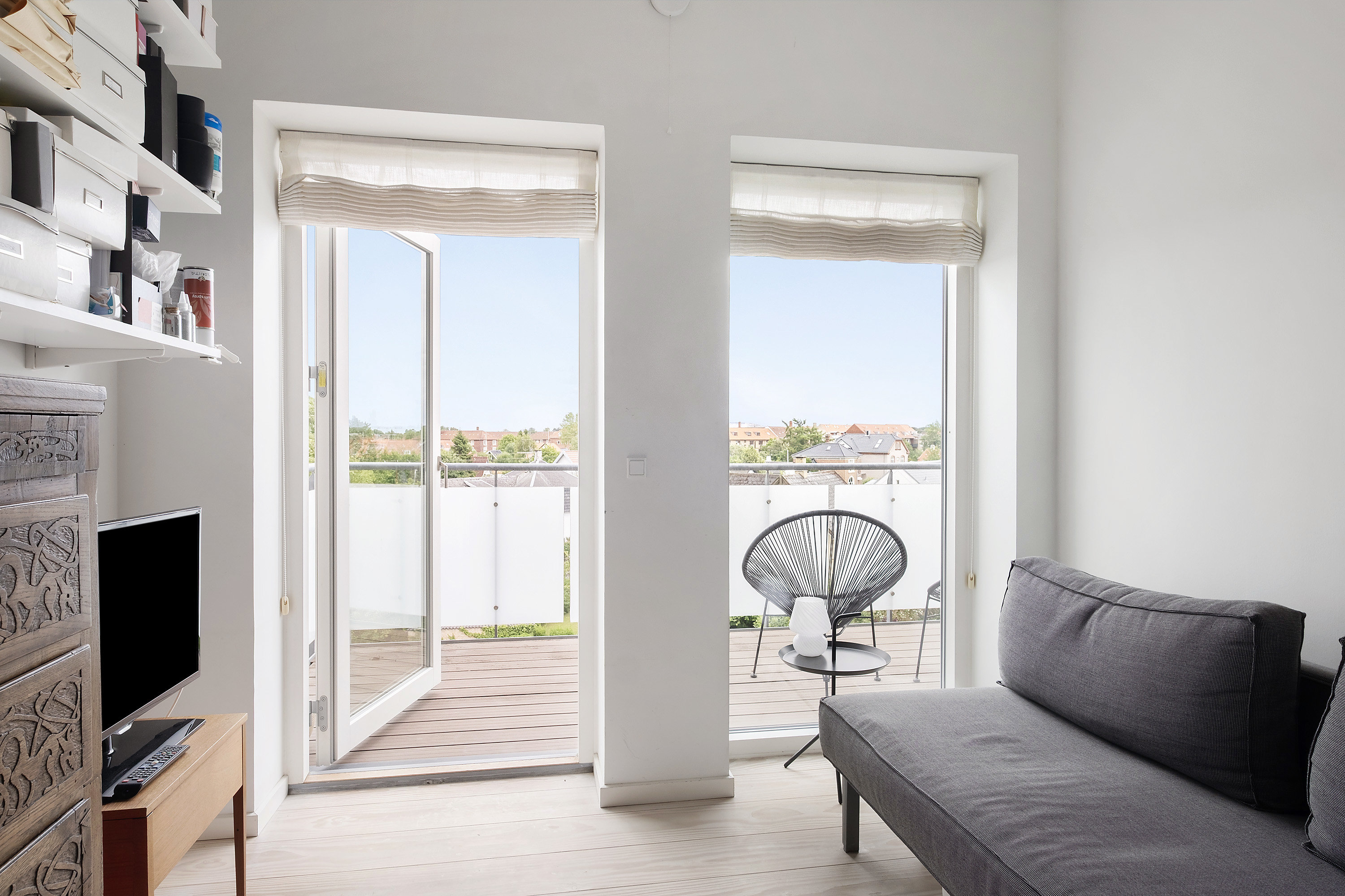 Fremhævet stue billede i fuldskærmstilstand. Billede af Ordrupvej 39A, 3., 2920 Charlottenlund