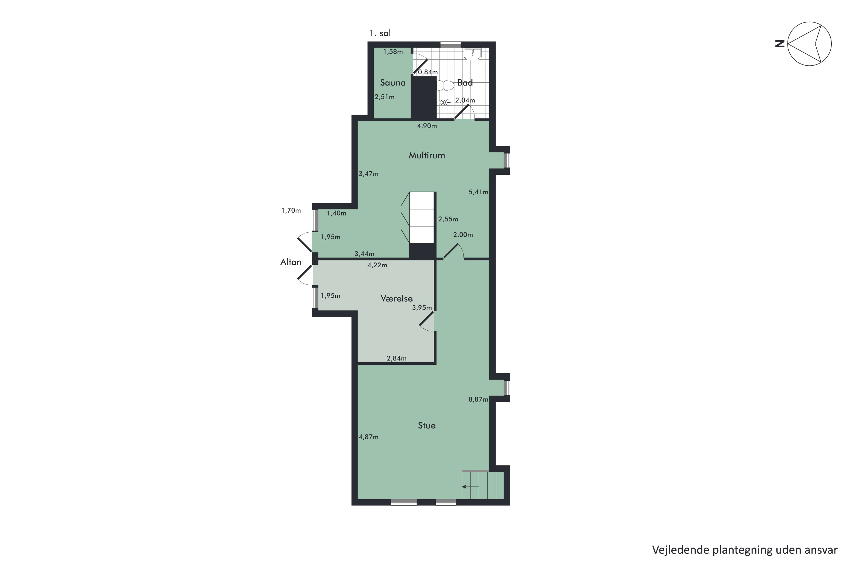 Plantegninger billede af Vildmosen 8, Ejstrup, 7860 Spøttrup