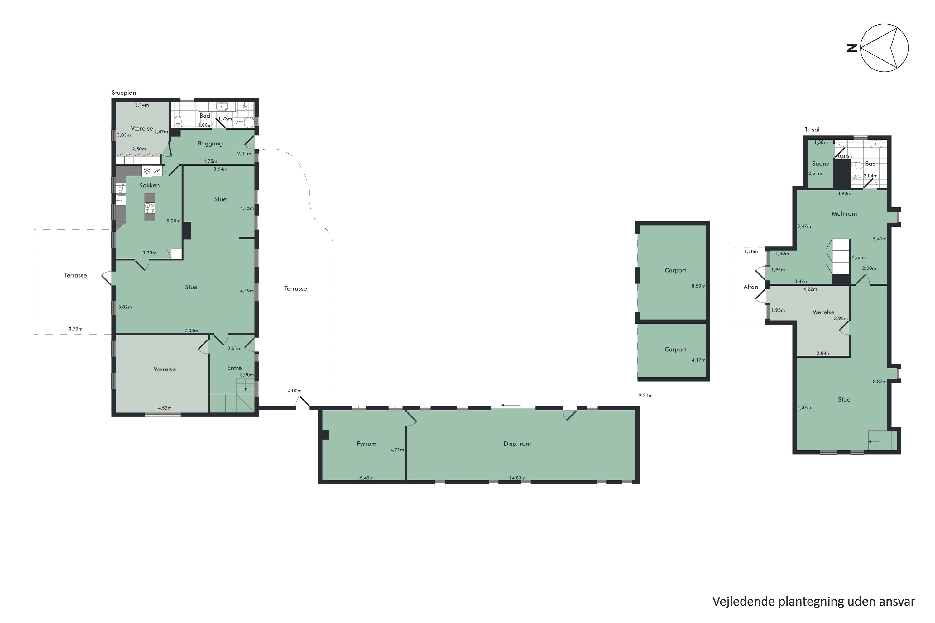 Plantegninger billede af Vildmosen 8, Ejstrup, 7860 Spøttrup