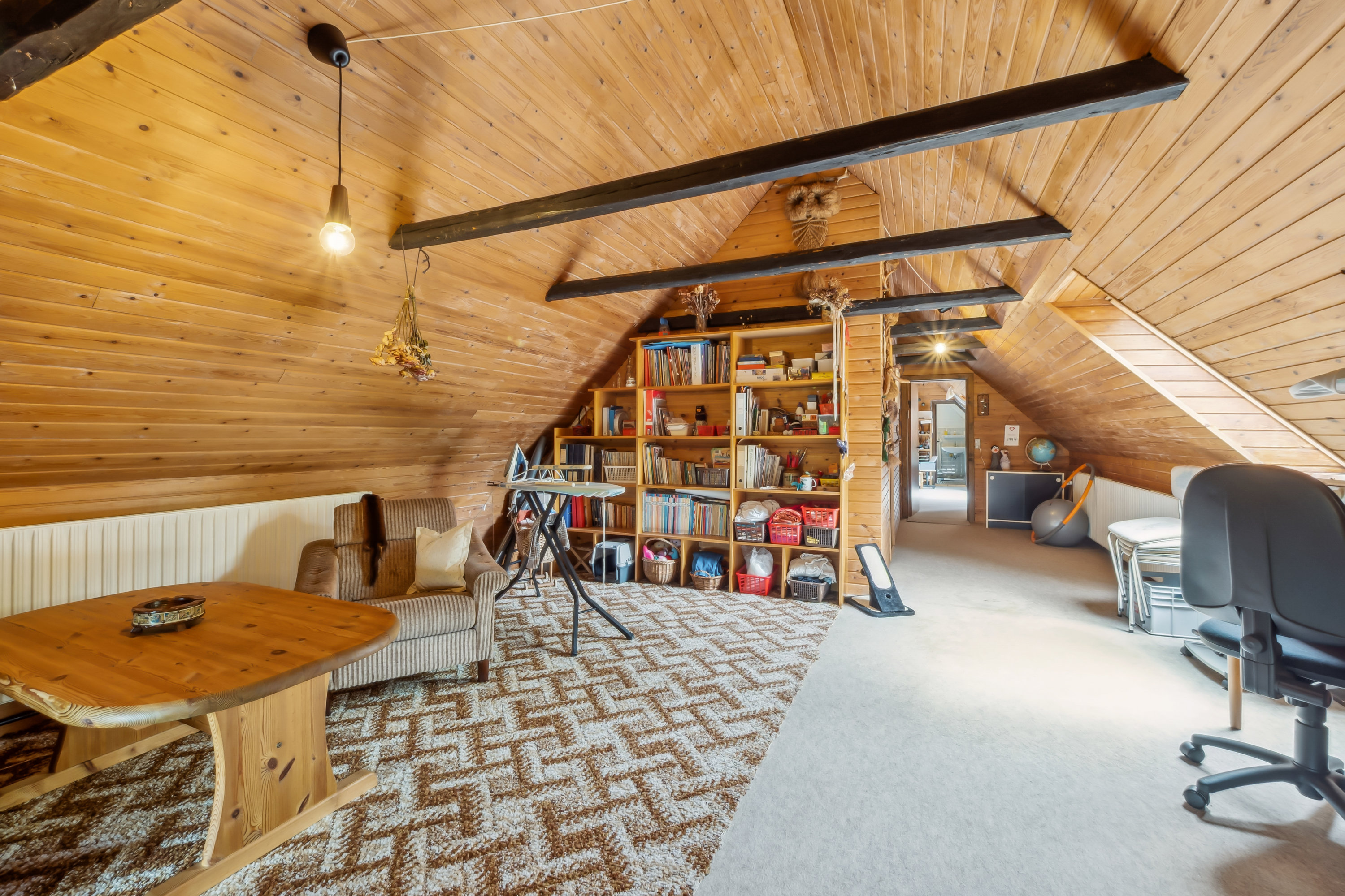 Fremhævet stue billede i fuldskærmstilstand. Billede af Vildmosen 8, Ejstrup, 7860 Spøttrup