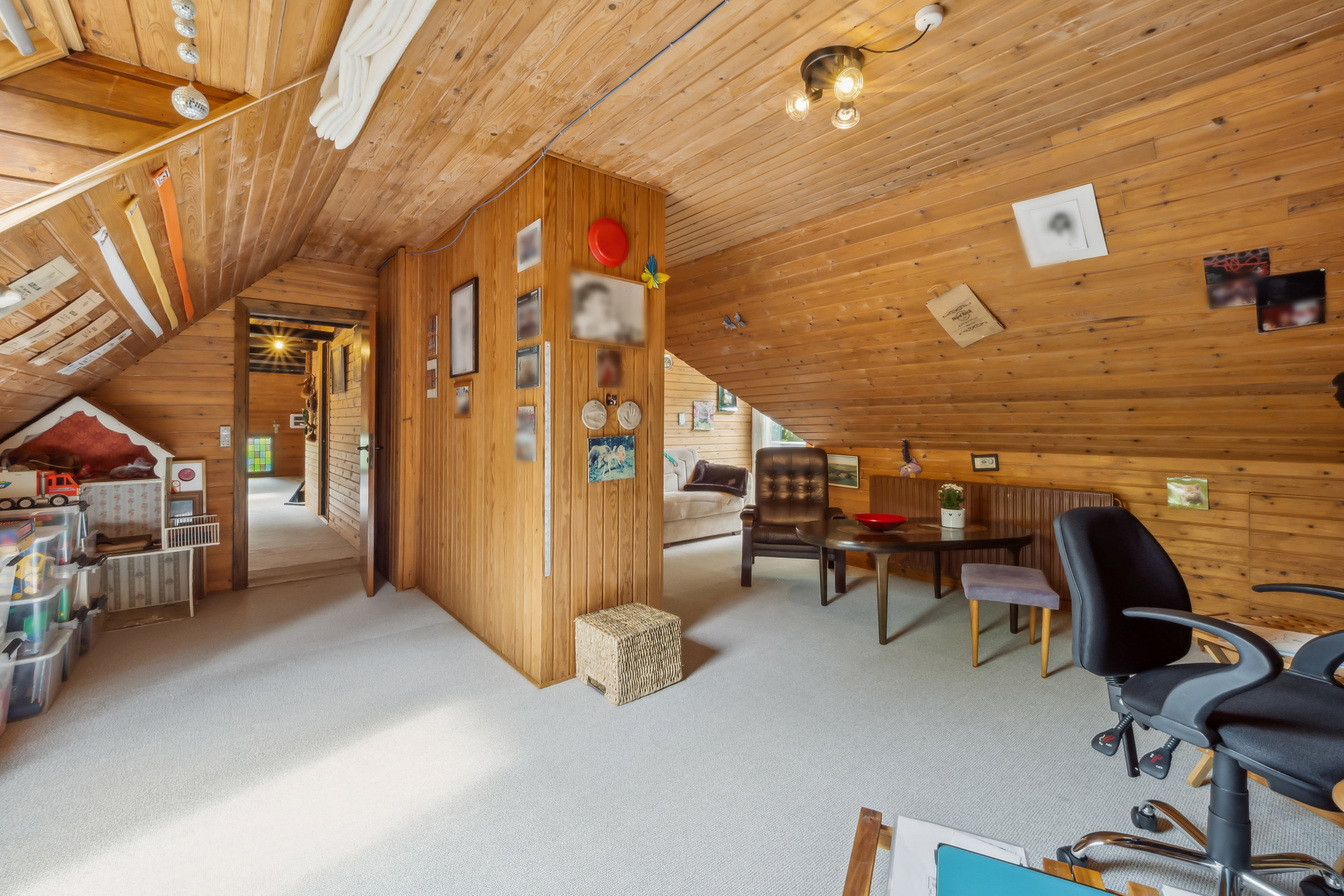 Fremhævet stue billede i fuldskærmstilstand. Billede af Vildmosen 8, Ejstrup, 7860 Spøttrup