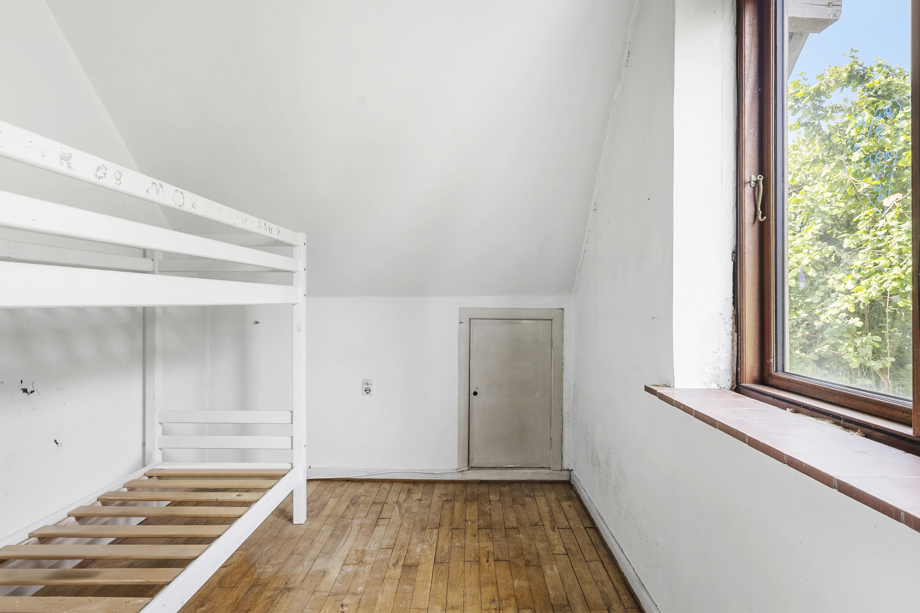 Fremhævet soveværelse billede i fuldskærmstilstand. Billede af Borgmesterløkken 13A, 6200 Aabenraa