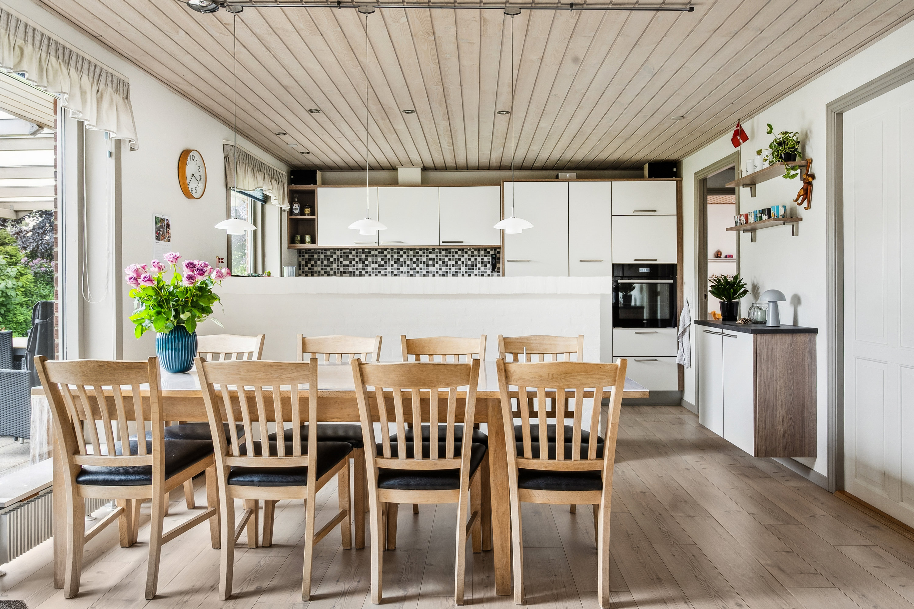 Fremhævet spisestue billede i fuldskærmstilstand. Billede af Søparken 10, 6862 Tistrup