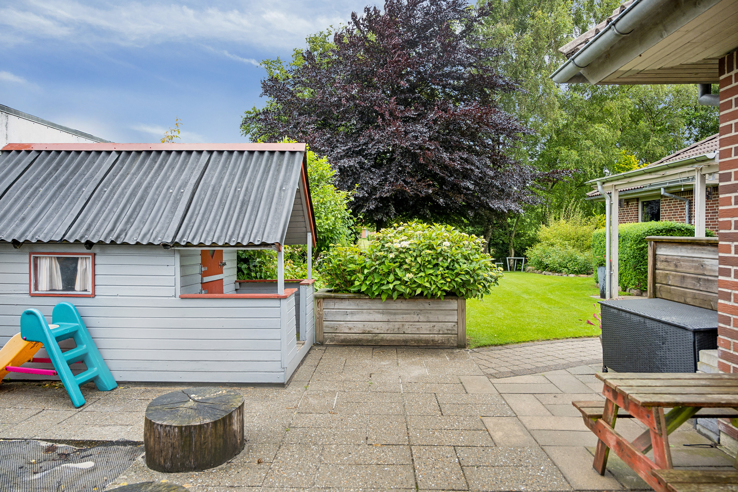 Fremhævet ejendom 1 billede i fuldskærmstilstand. Billede af Søparken 10, 6862 Tistrup