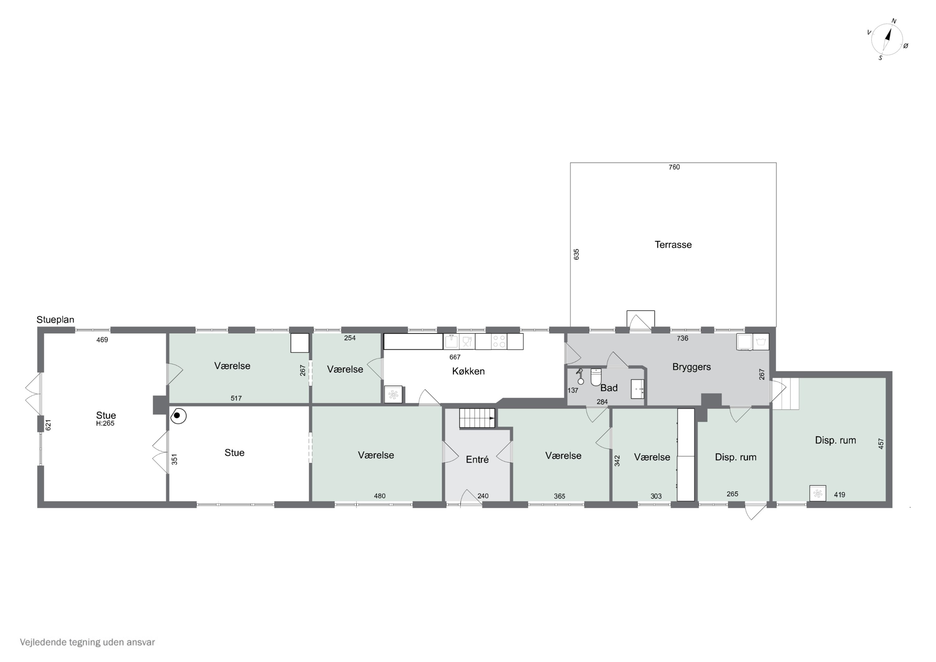 Plantegninger billede af Sallinge Ågade 14, Sallinge, 5750 Ringe