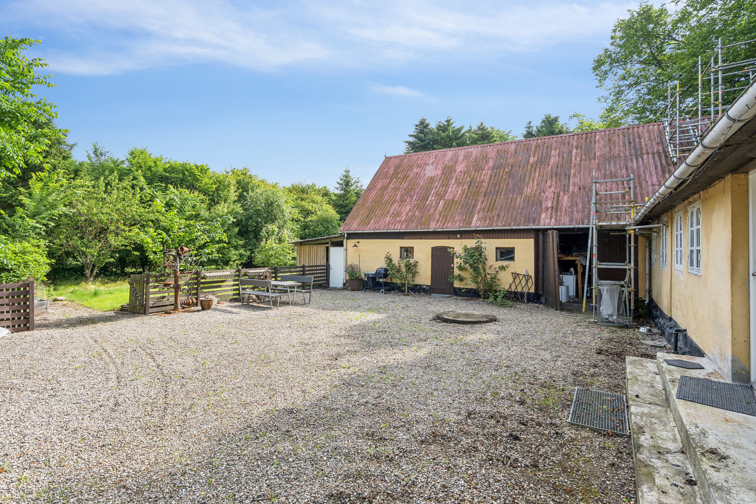 Fremhævet terrasse billede i fuldskærmstilstand. Billede af Merløsevej 25, 4370 Store Merløse