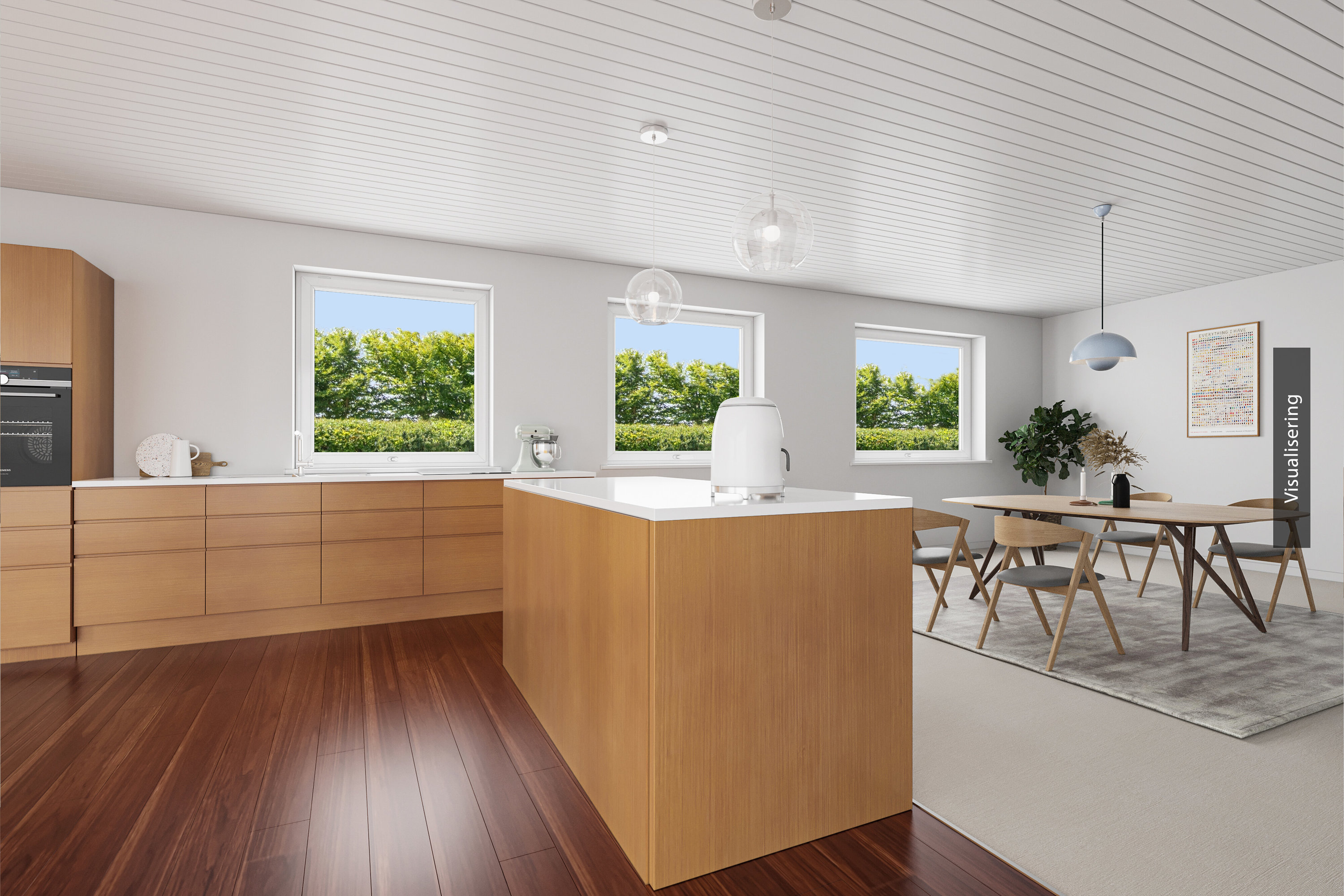 Fremhævet andet billede i fuldskærmstilstand. Billede af Degnebakken 23, 7760 Hurup Thy