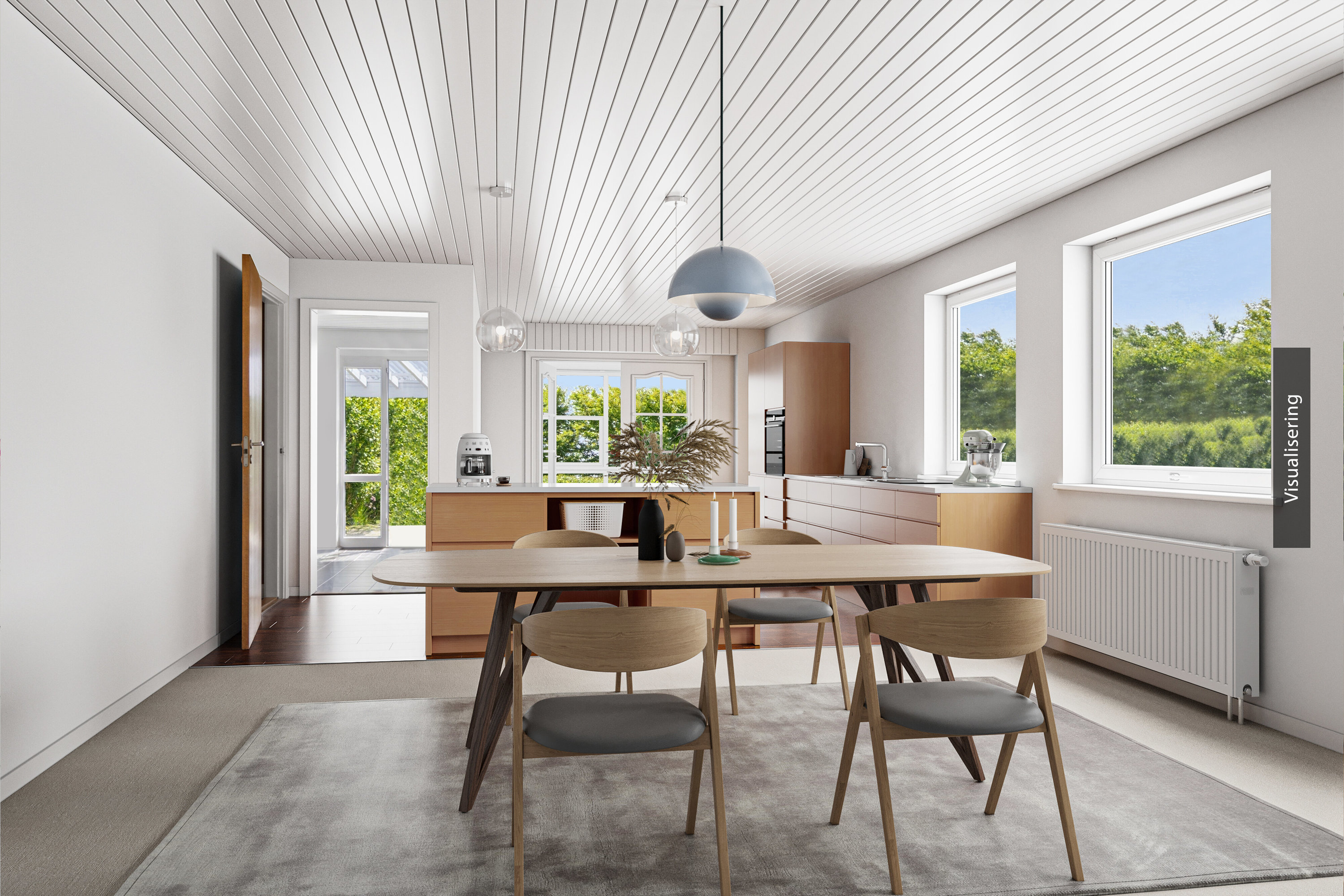 Fremhævet andet billede i fuldskærmstilstand. Billede af Degnebakken 23, 7760 Hurup Thy