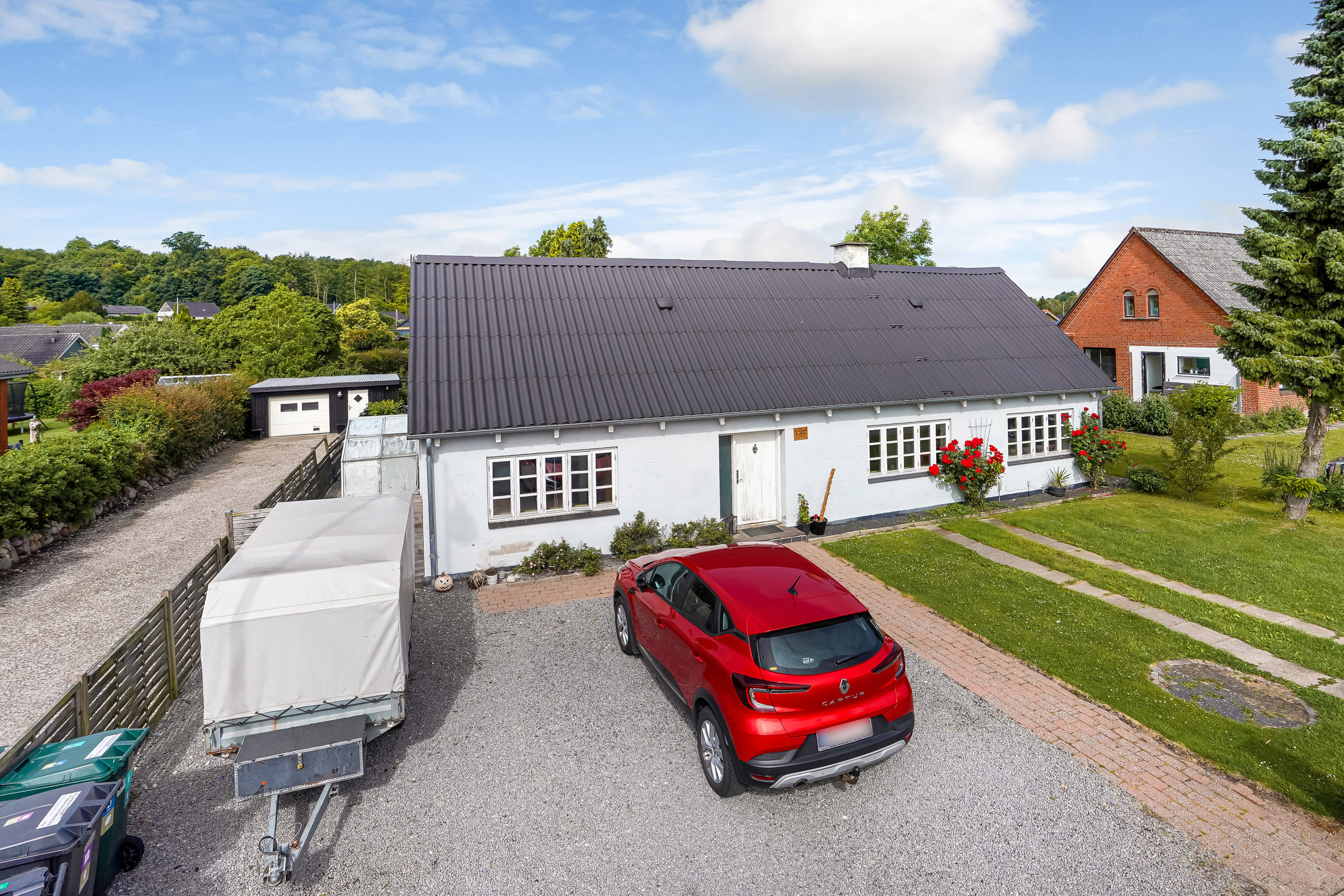 Fremhævet ejendommen billede i fuldskærmstilstand. Billede af Tallerupvej 73C, Tommerup St, 5690 Tommerup