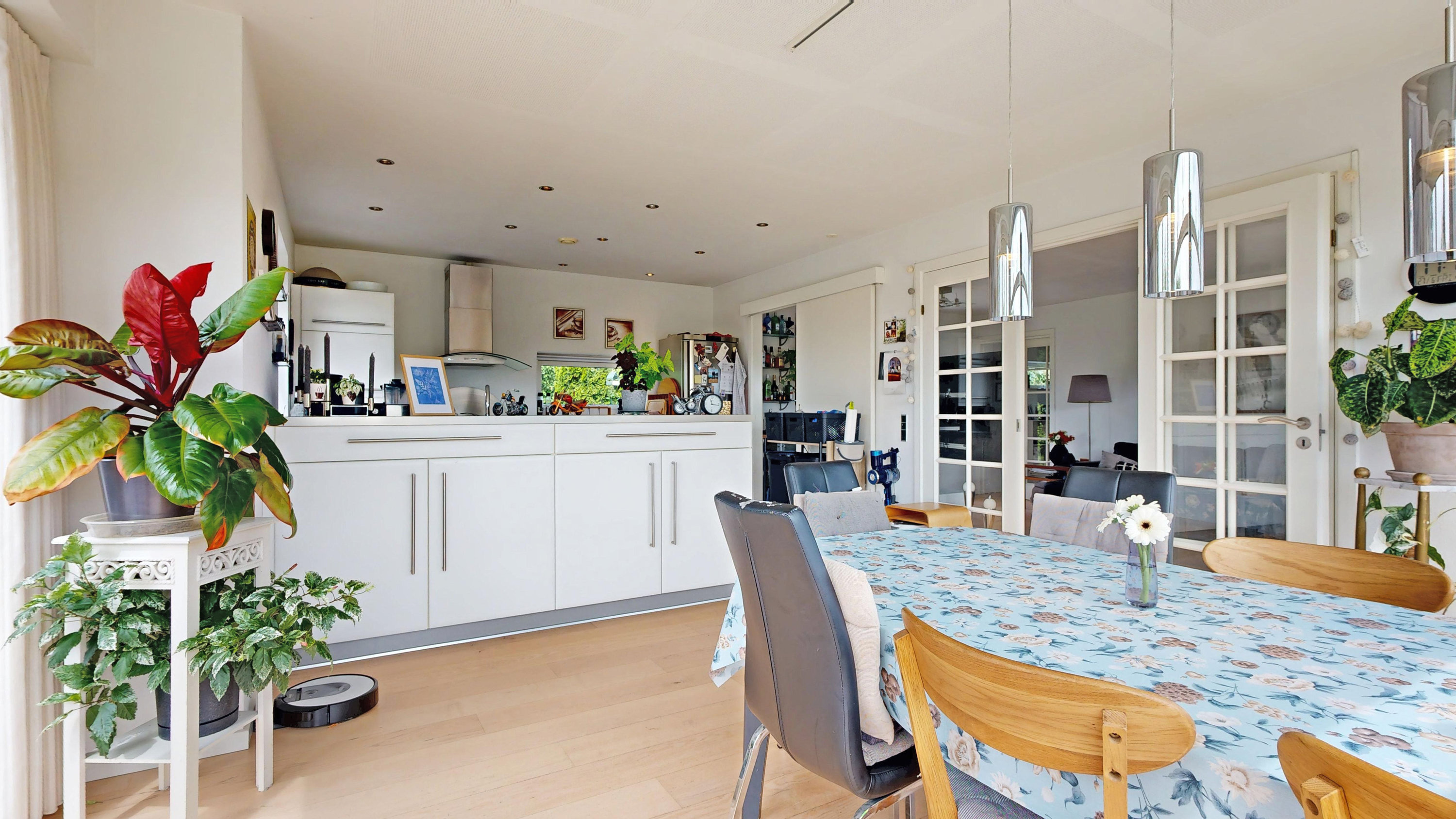 Fremhævet køkken/alrum billede i fuldskærmstilstand. Billede af Horsensvej 116, Tebstrup, 8660 Skanderborg